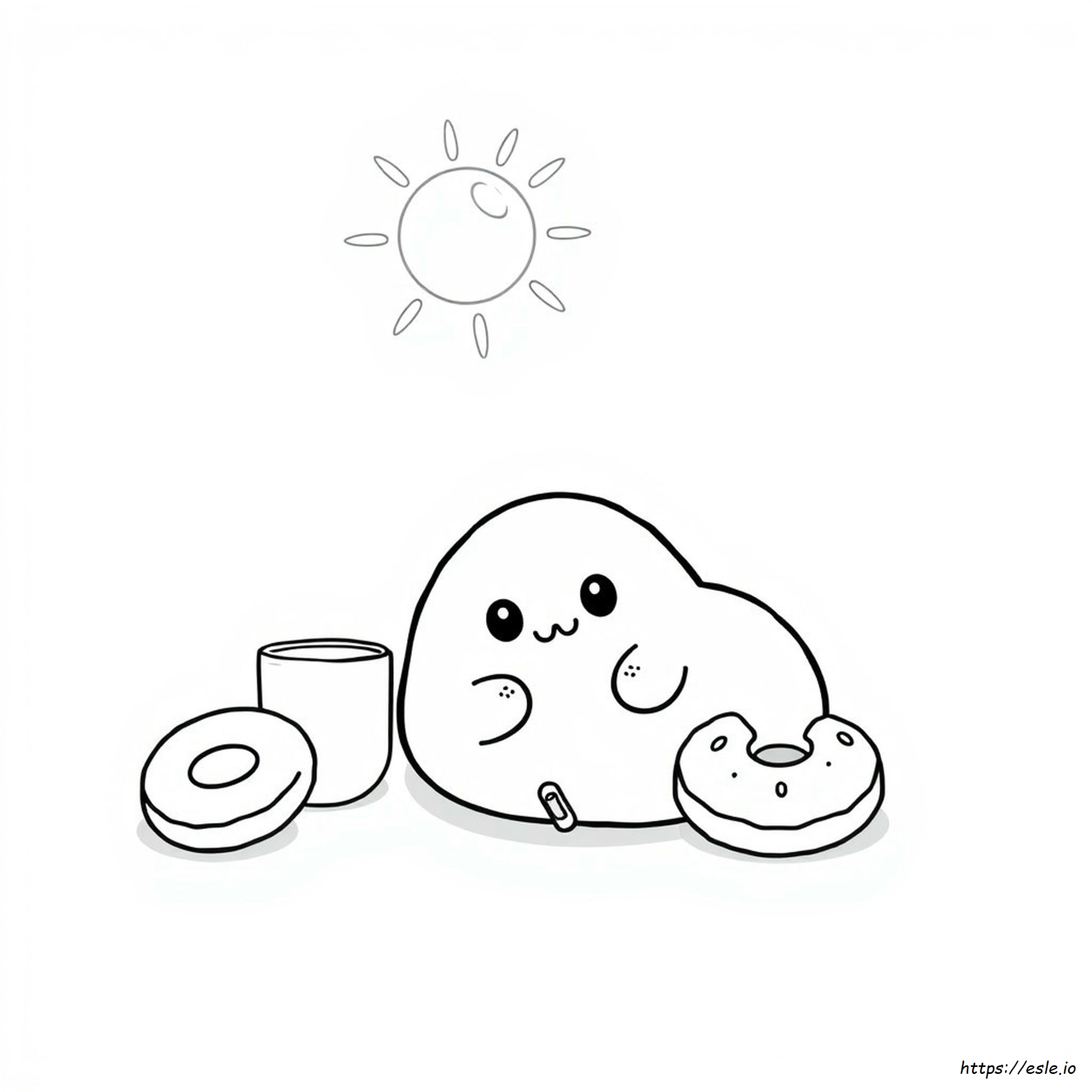 Kolorowanki Gudetama Sanrio