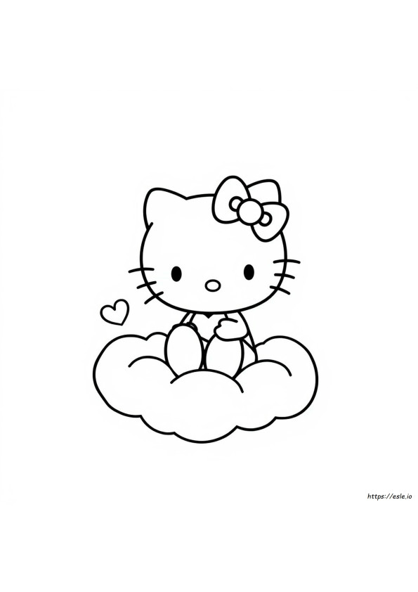 Hello Kitty Mini Coloring Pages