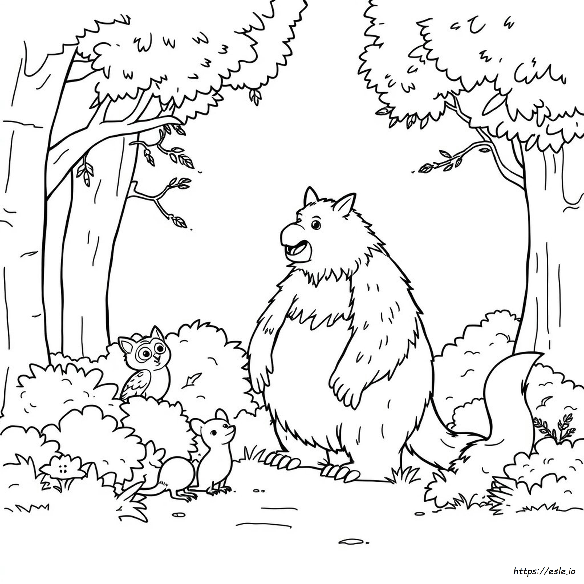 The Gruffalo Colouring Book