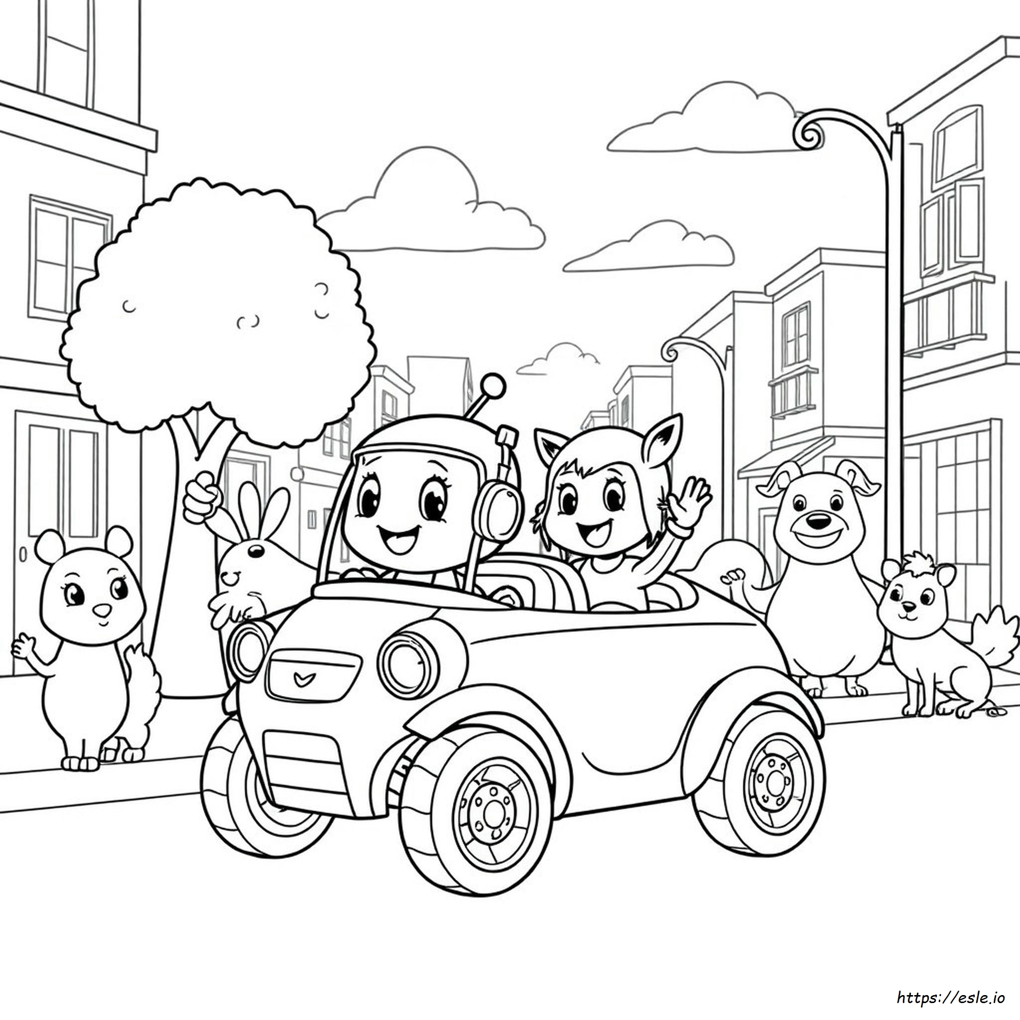 Robocar Poli Helly Disegni Da Colorare