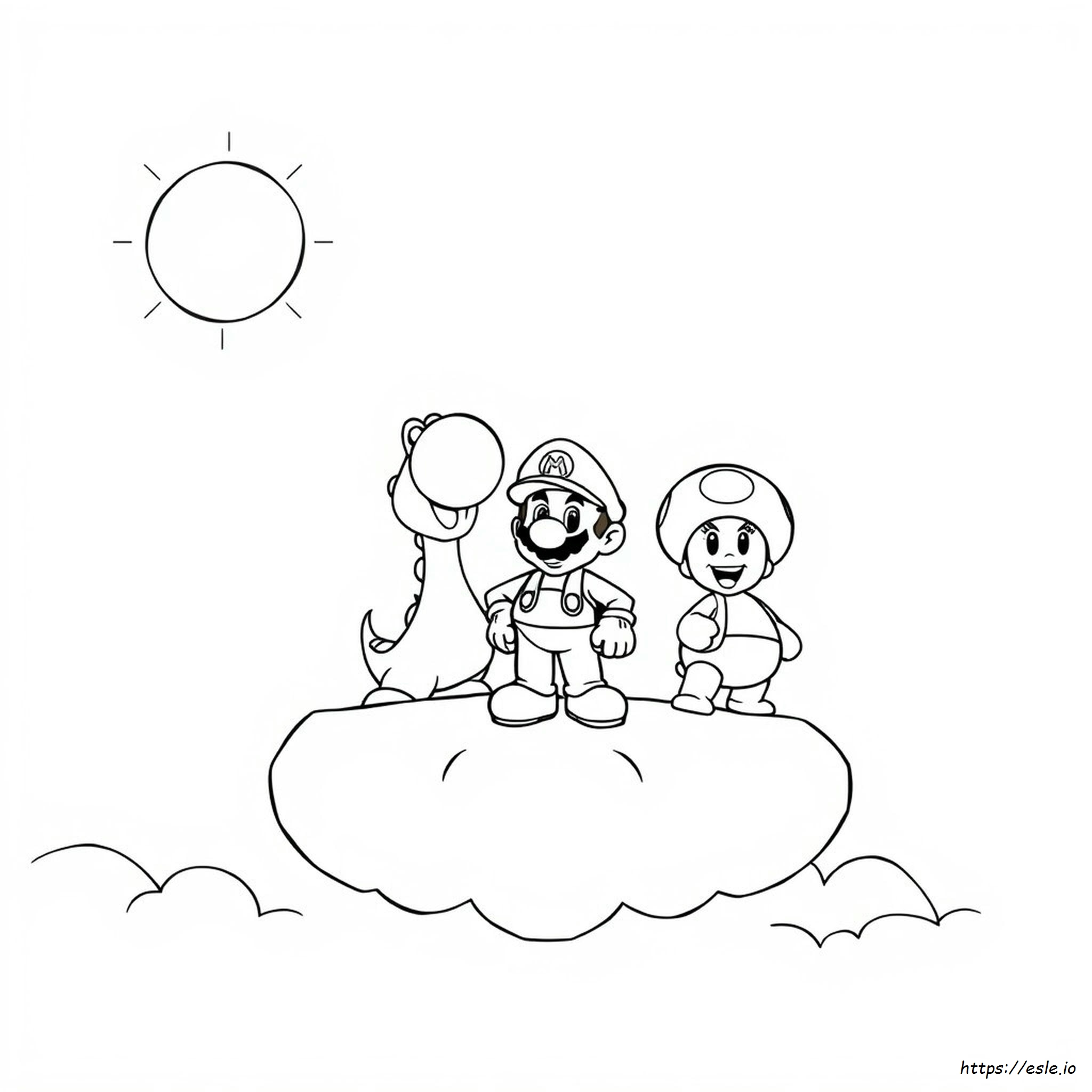 Disegni Da Colorare Di Mario E Amici