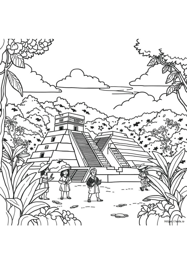 Guatemala Coloring Pages