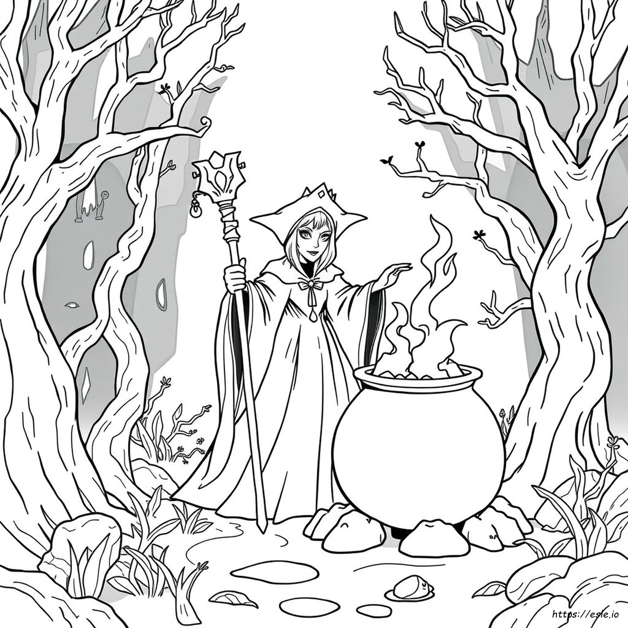 Evil Stepmother Coloring Pages