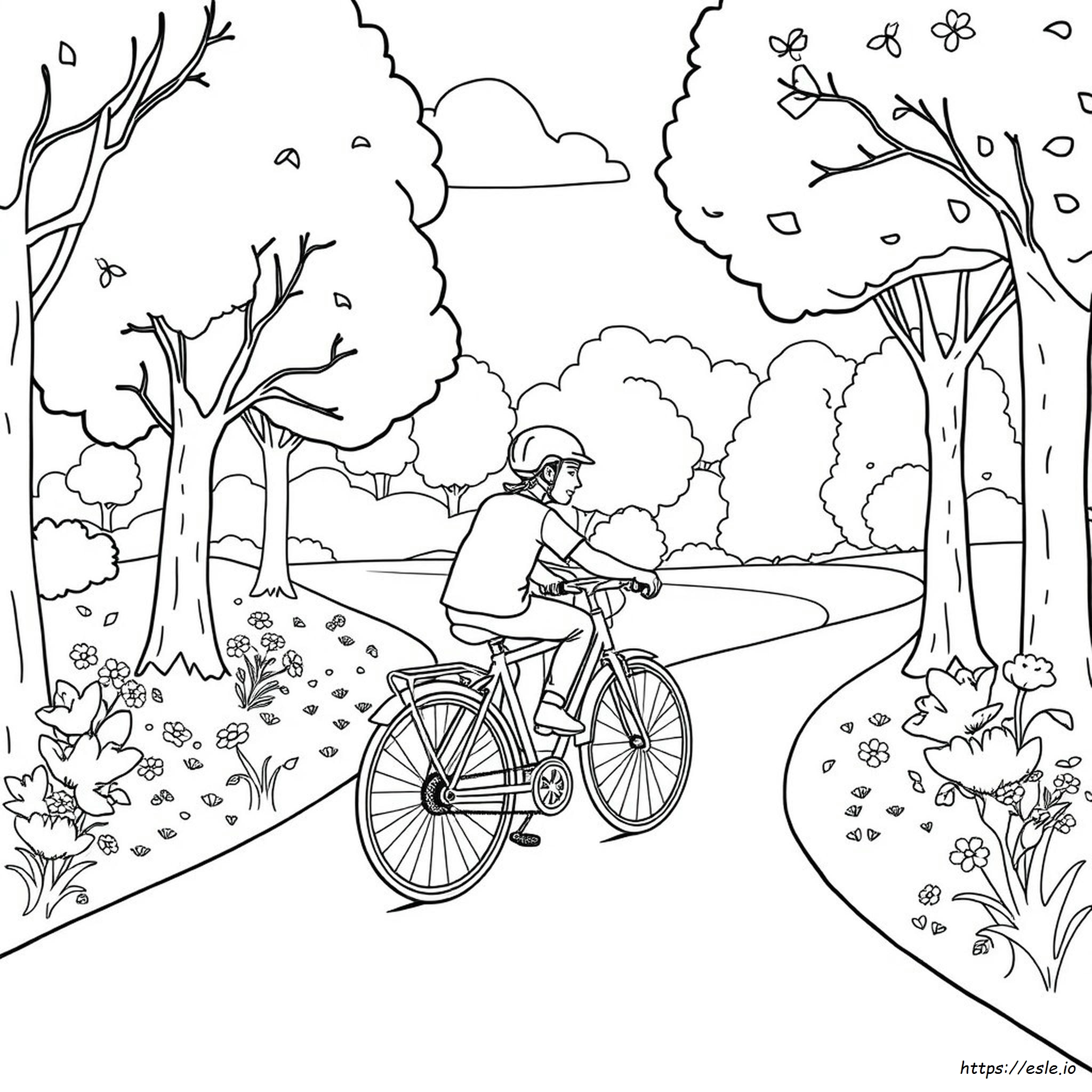 Bike Colouring Images