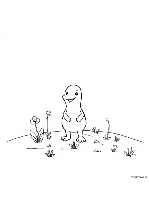 Grogu Gambar Mewarnai