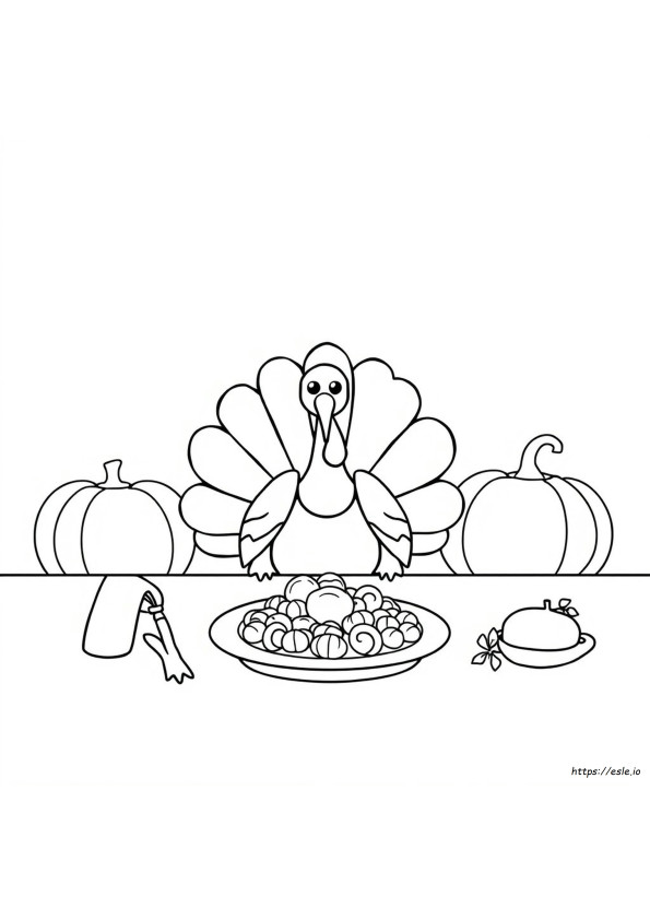 Gambar Mewarnai Hari Thanksgiving Dapat Dicetak Gratis Pdf