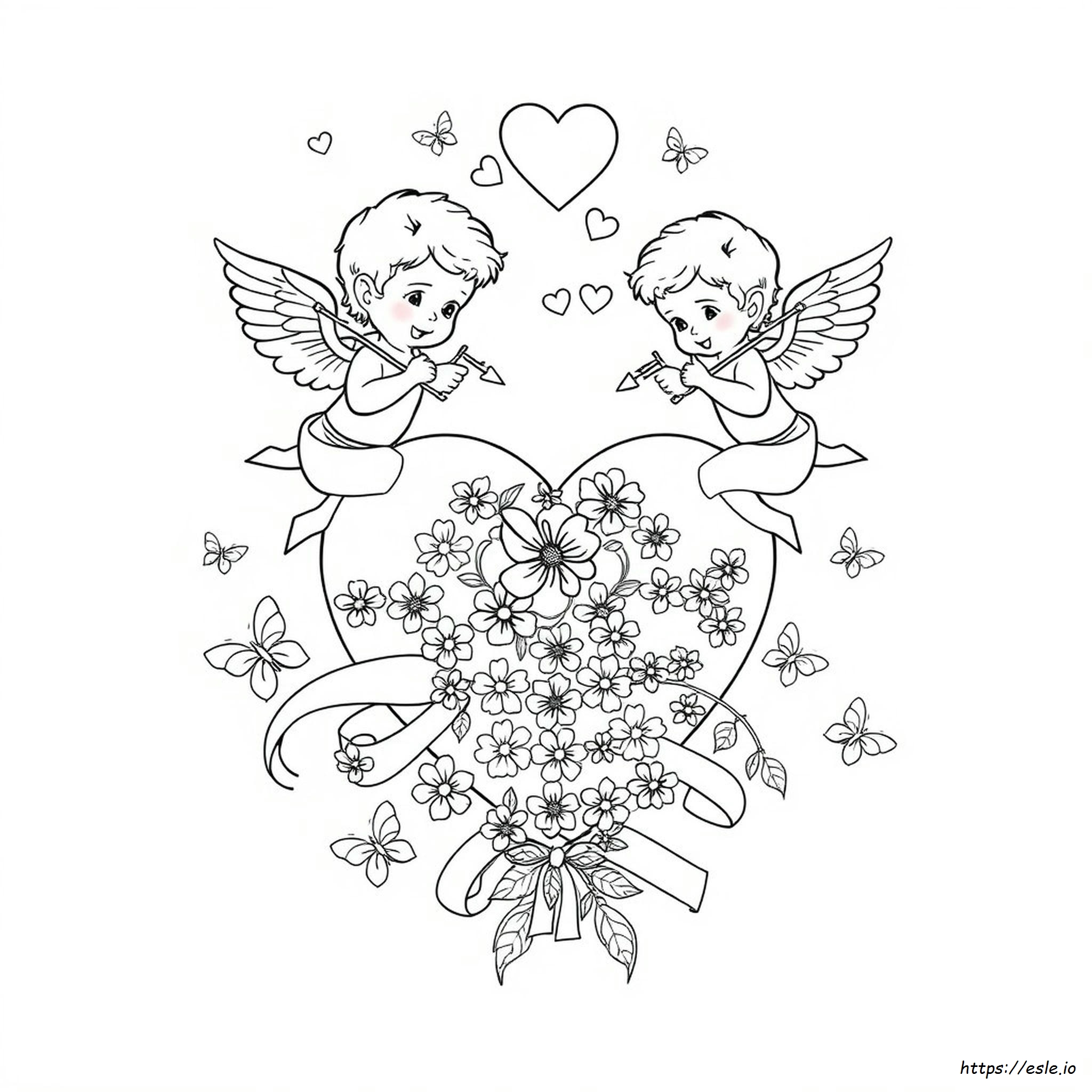 Páginas Para Colorear De San Valentín Imprimibles Gratis En Pdf Para Adultos