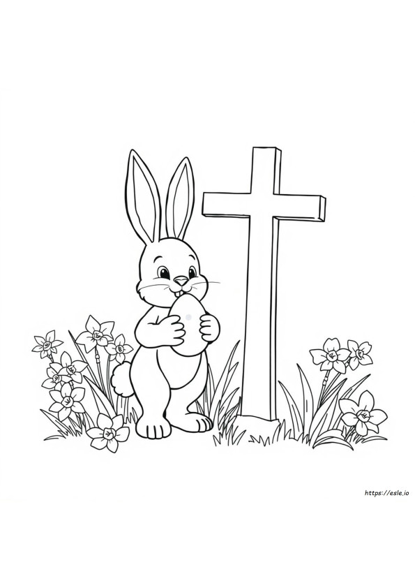 Pagini De Colorat Religioase De Paște Pentru Adulți