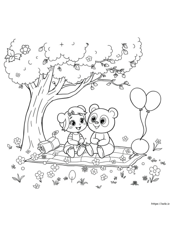 Gabby Pandy Gambar Mewarnai