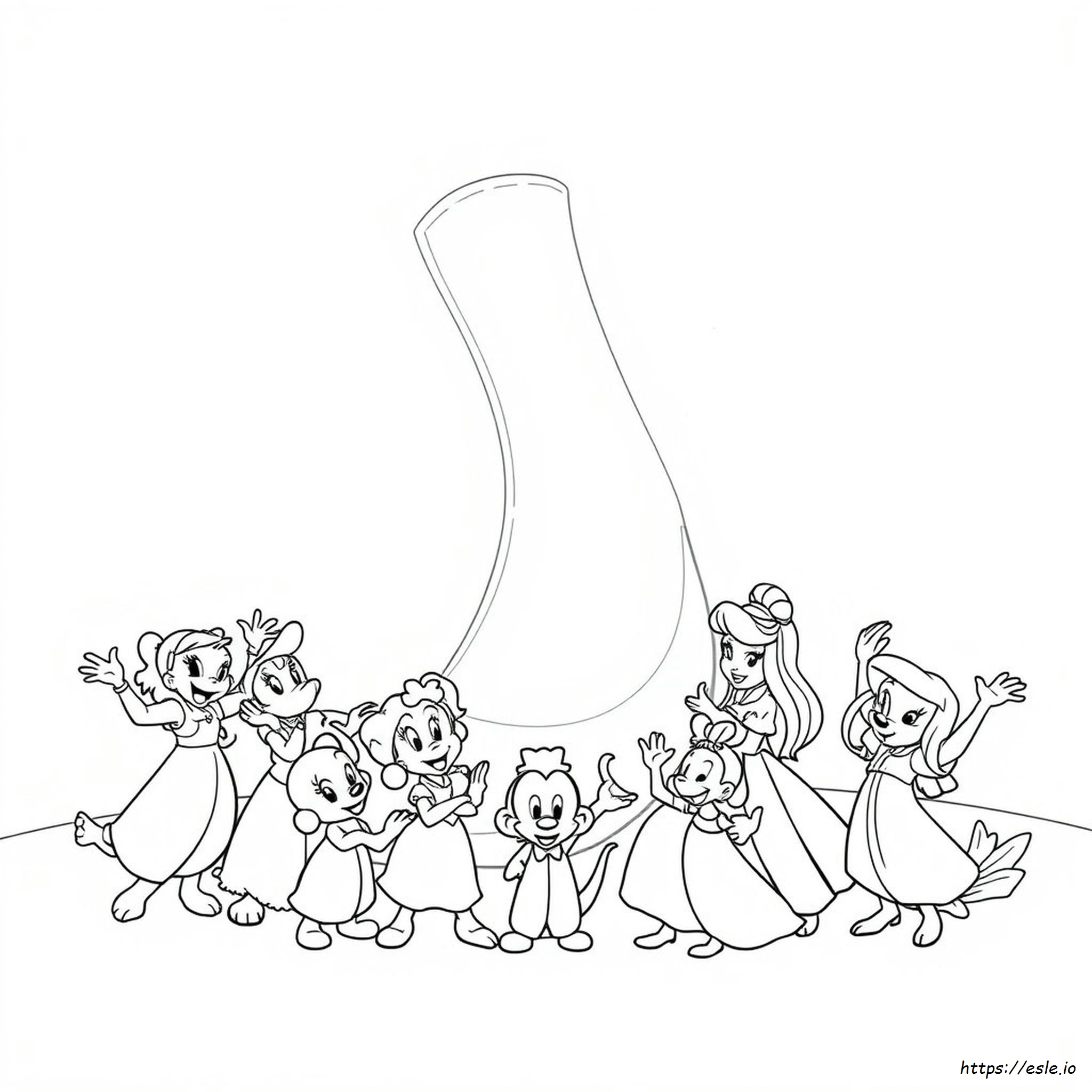Páginas Para Colorear De Disney Spirit