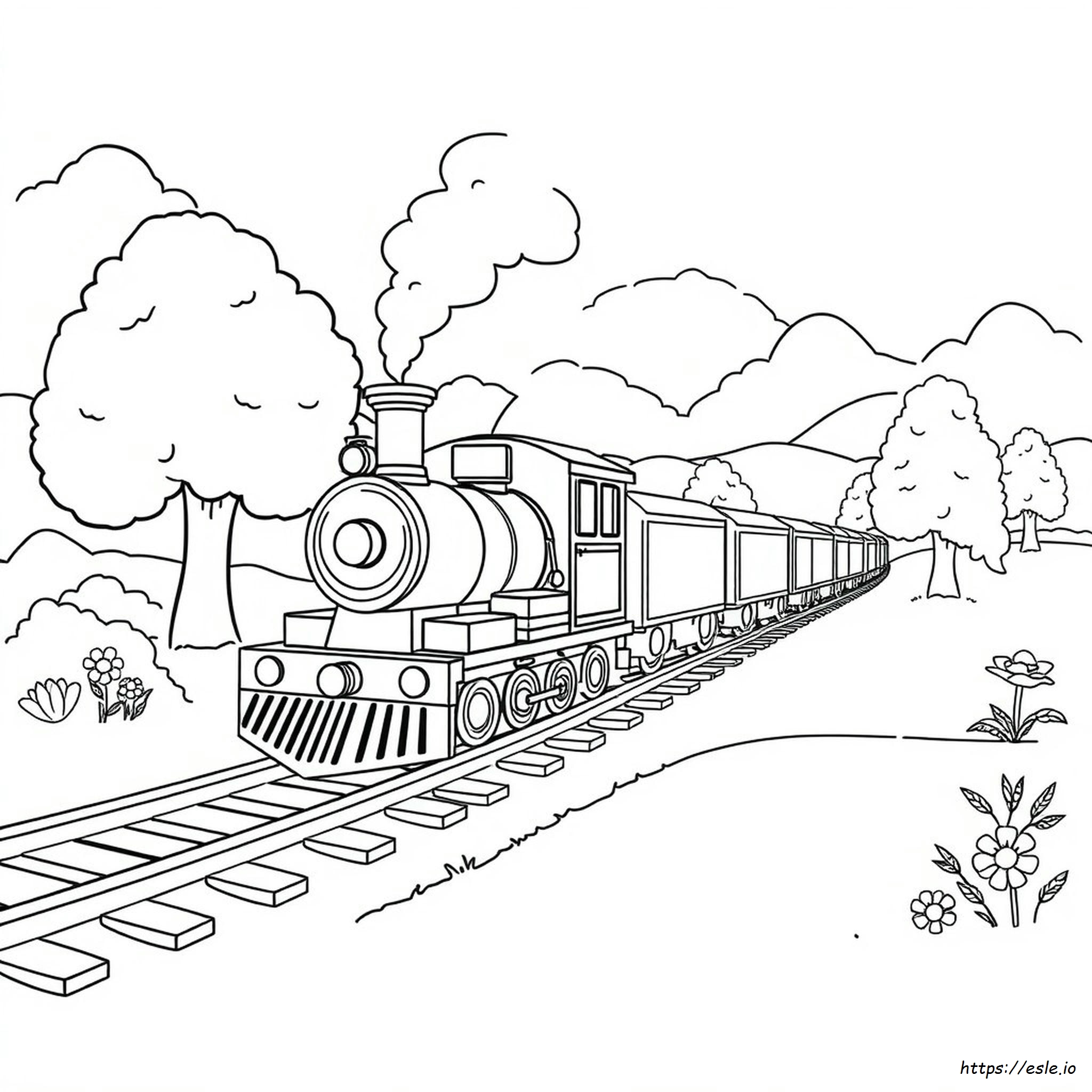 Choo Choo Coloring Pages