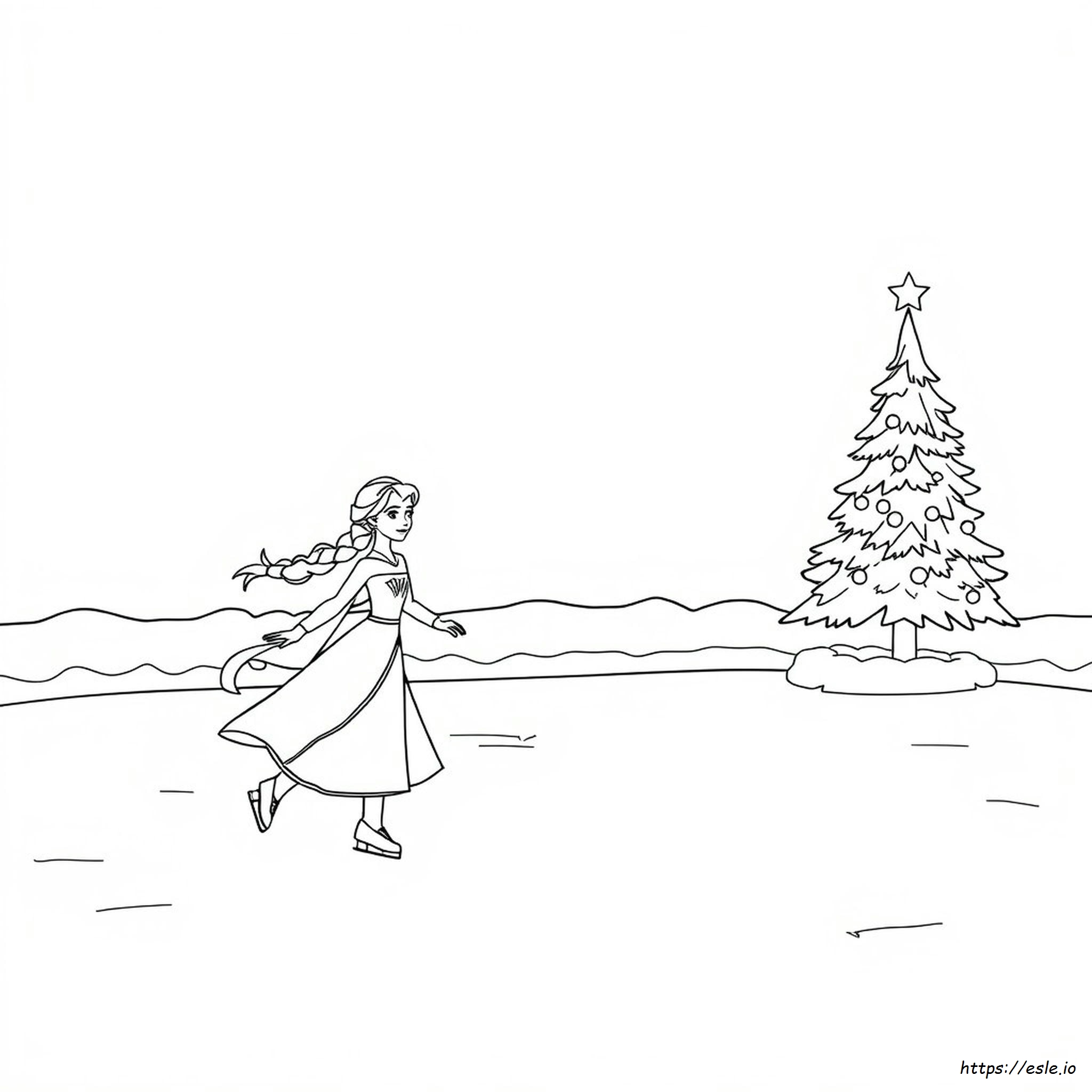 Disegni Di Natale Di Frozen Da Colorare