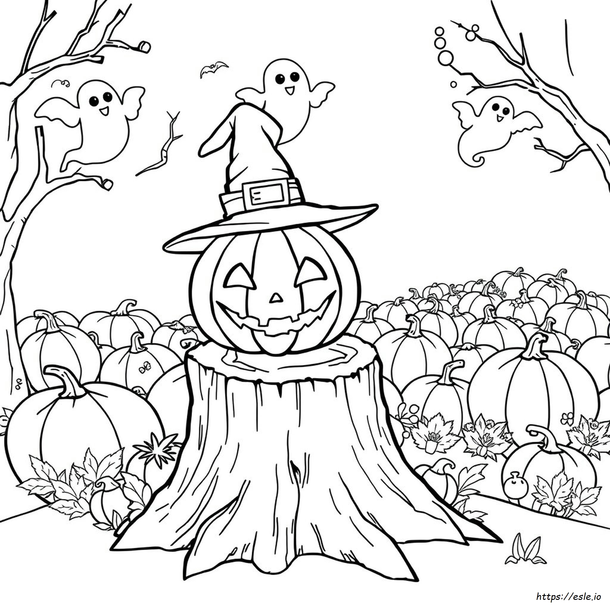 Páginas Para Colorear De Halloween Para Secundaria Imprimibles