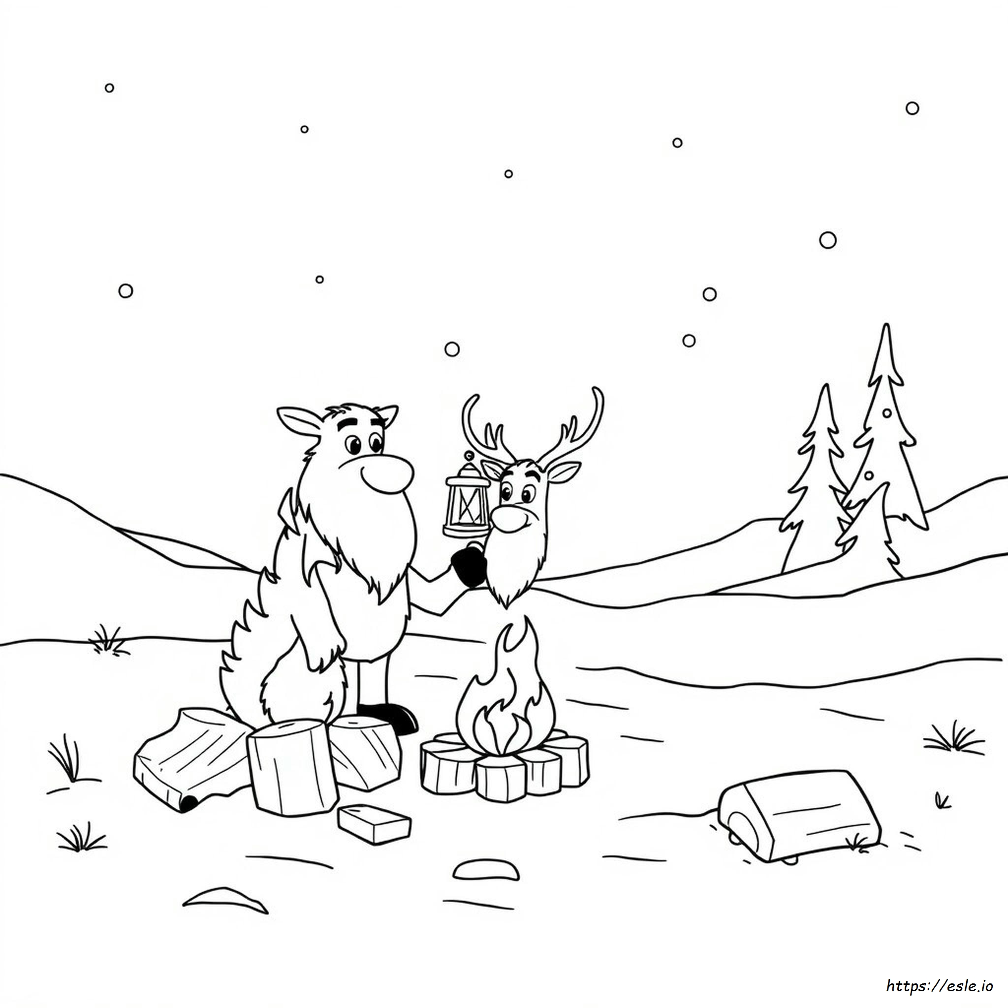 Sven Disegni Da Colorare