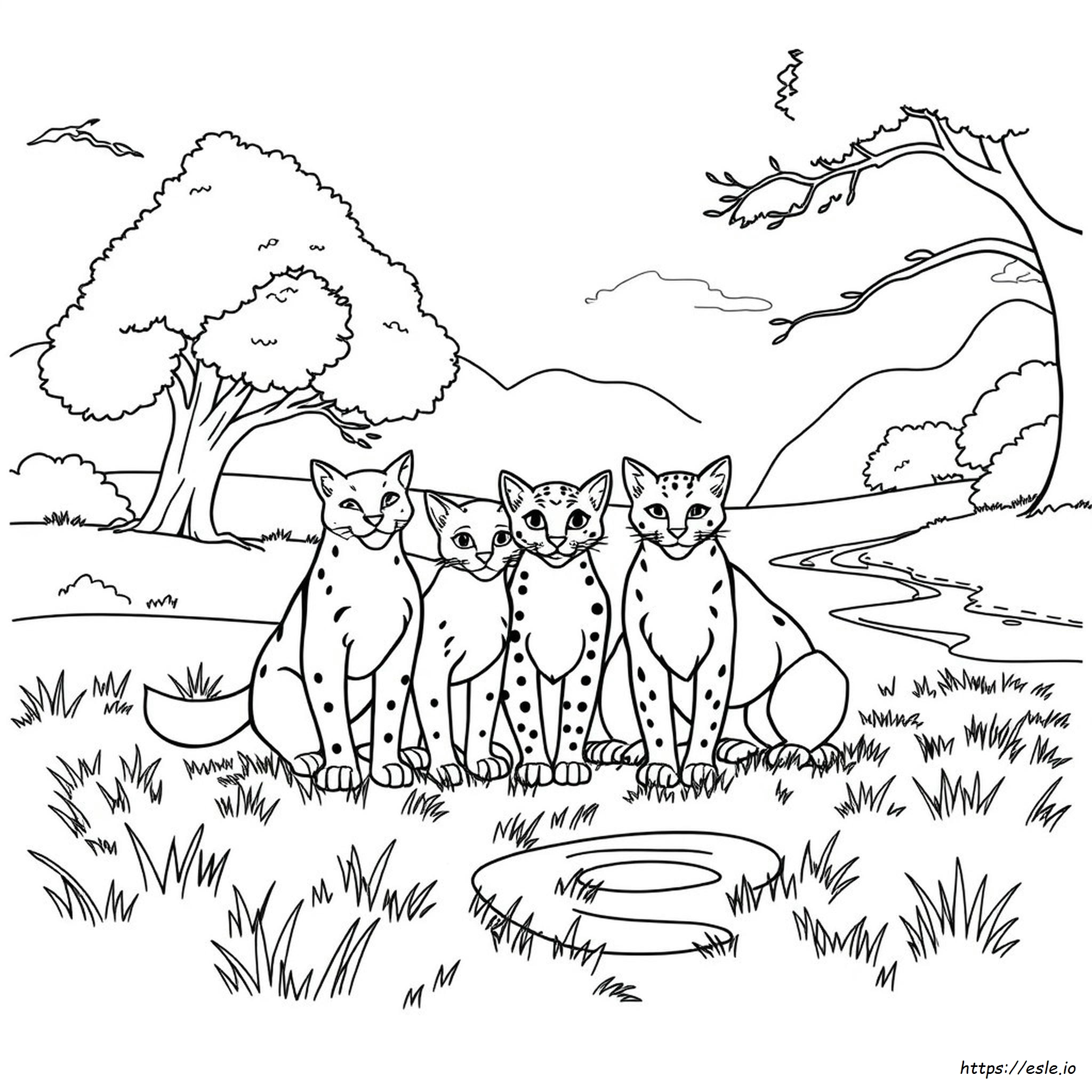 Free Printable Warrior Cats Coloring Pages