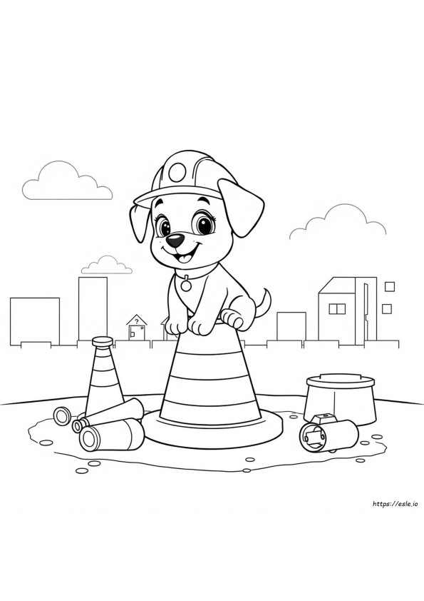 Pupstruction Gambar Mewarnai