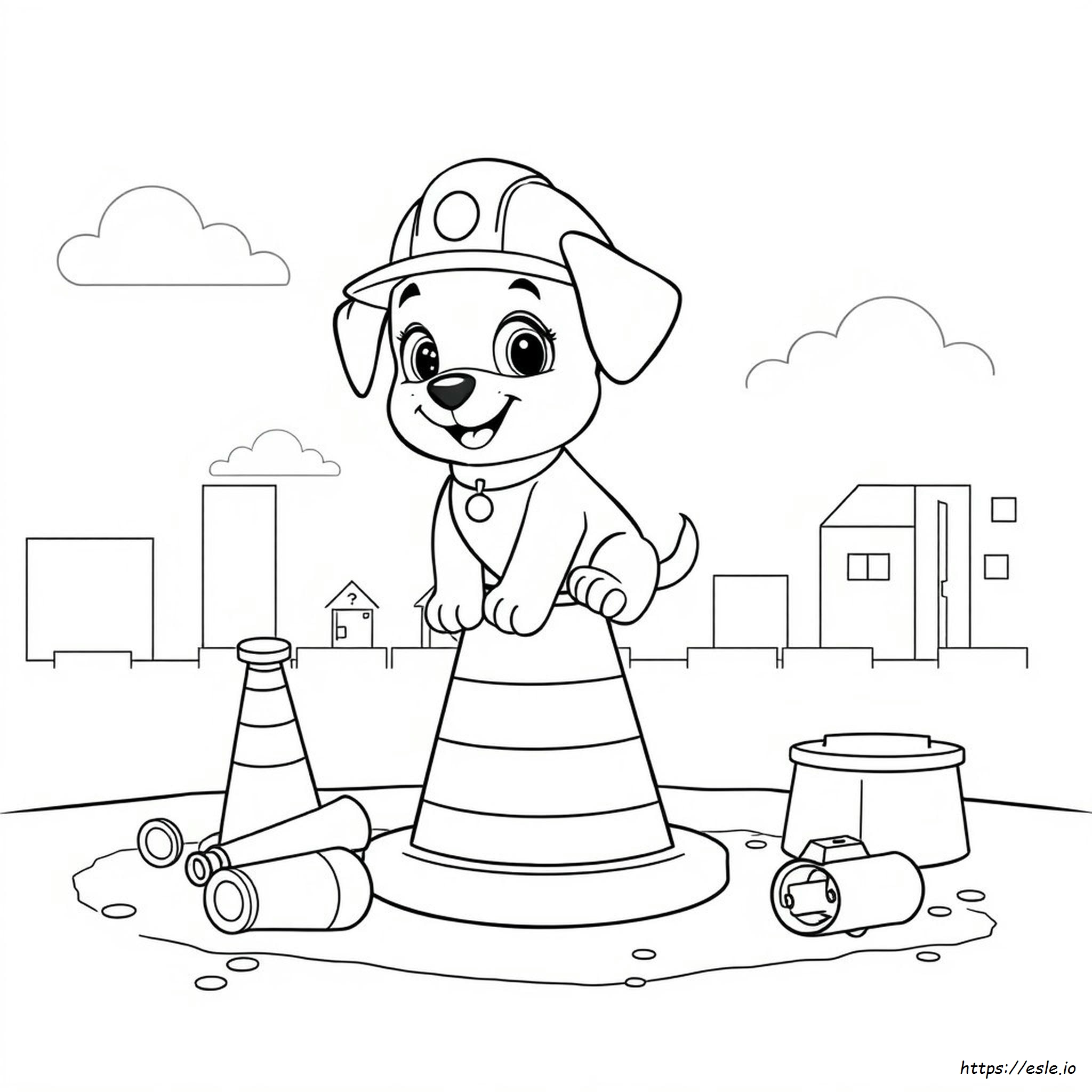 Pupstruction Da Colorare