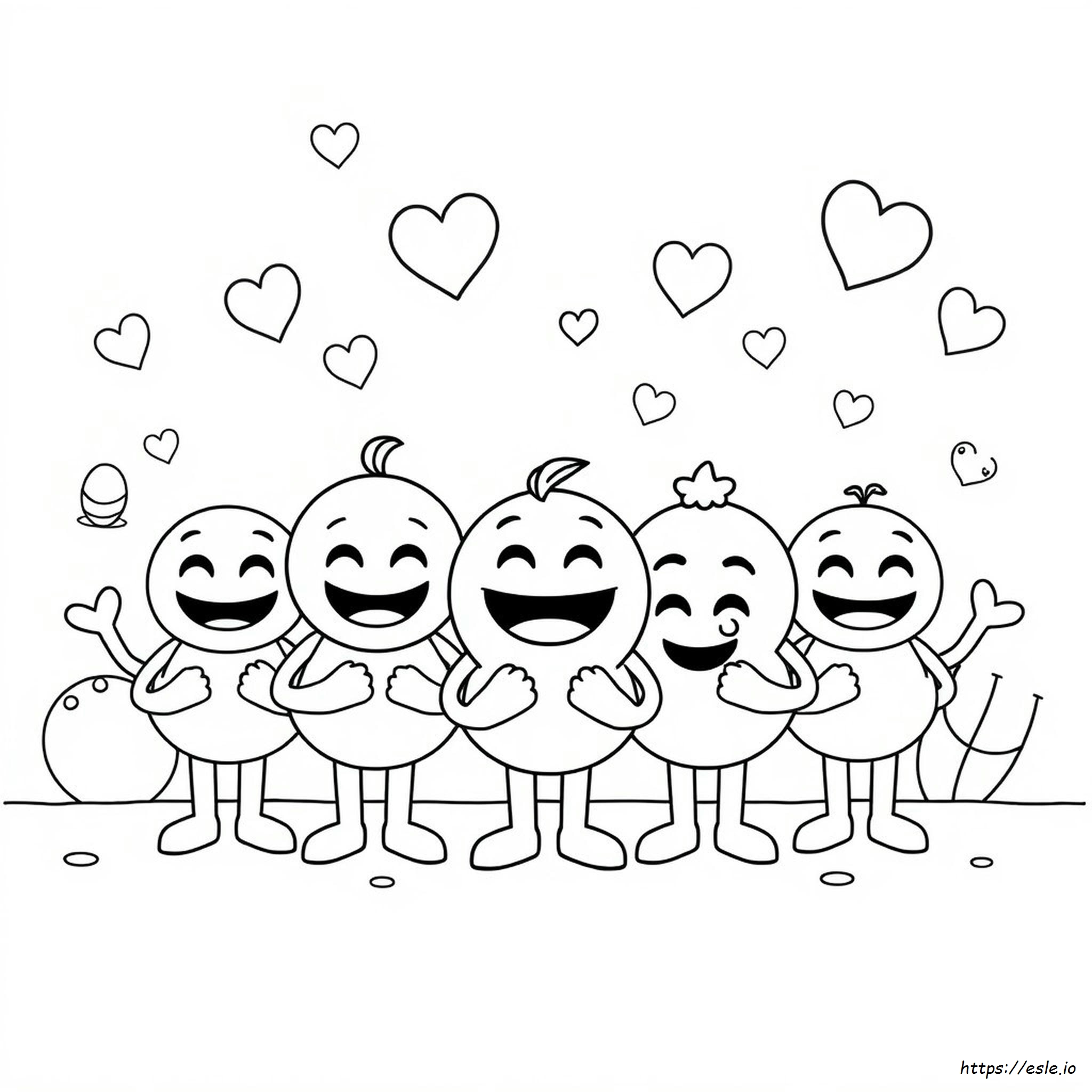 Tutte Le Pagine Da Colorare Di Emoji