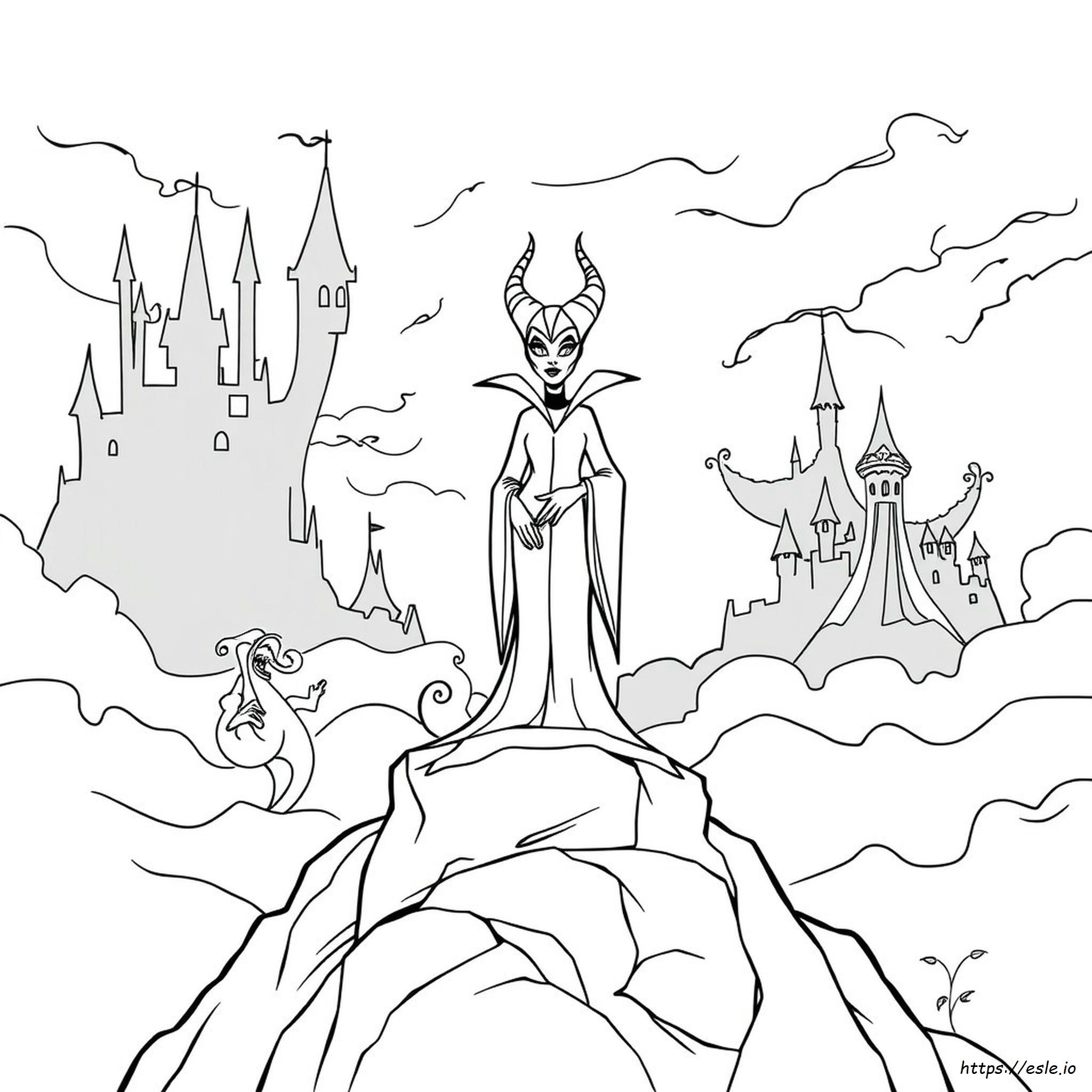 Disney Villains Coloring Book