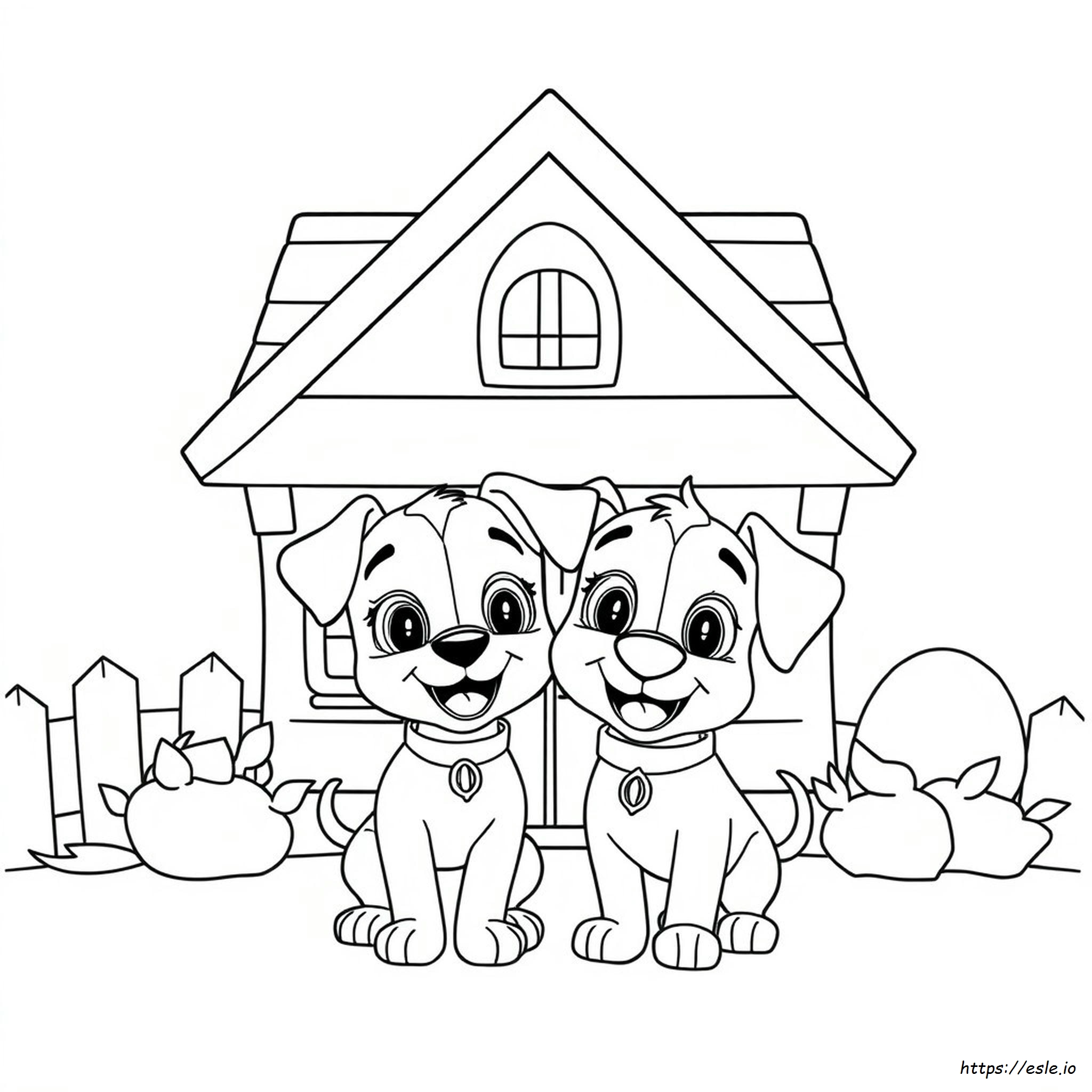 Dibujos Para Colorear De Disney Puppy Dog Pals