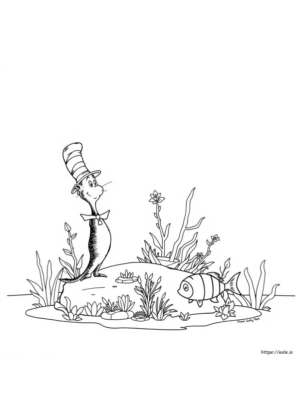 Dr Seuss Coloring Pages For Kids