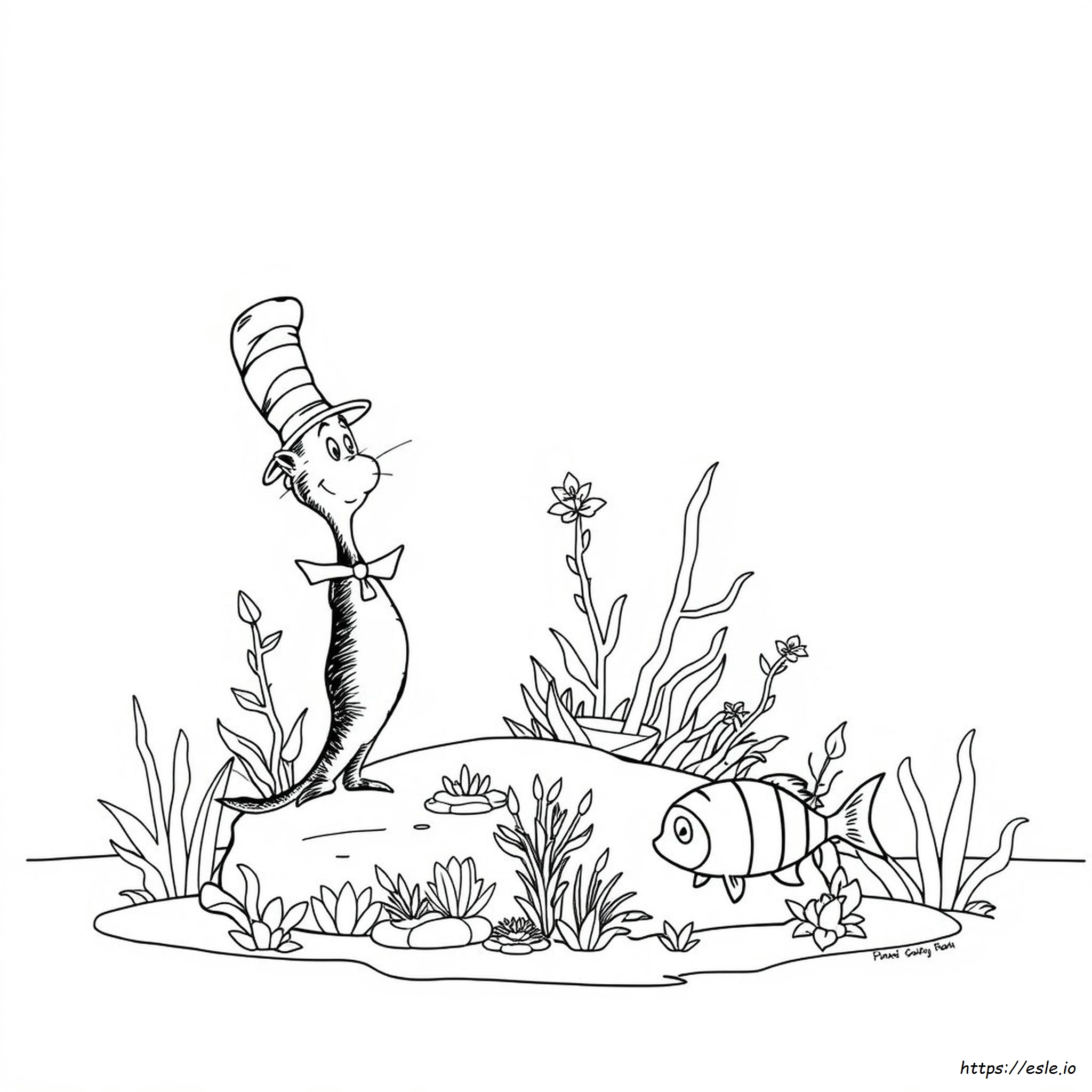 Páginas Para Colorear Del Dr. Seuss Para Niños