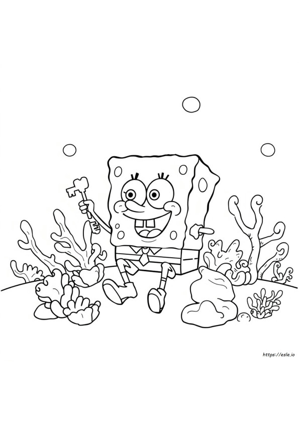 Free Spongebob Colouring Pages