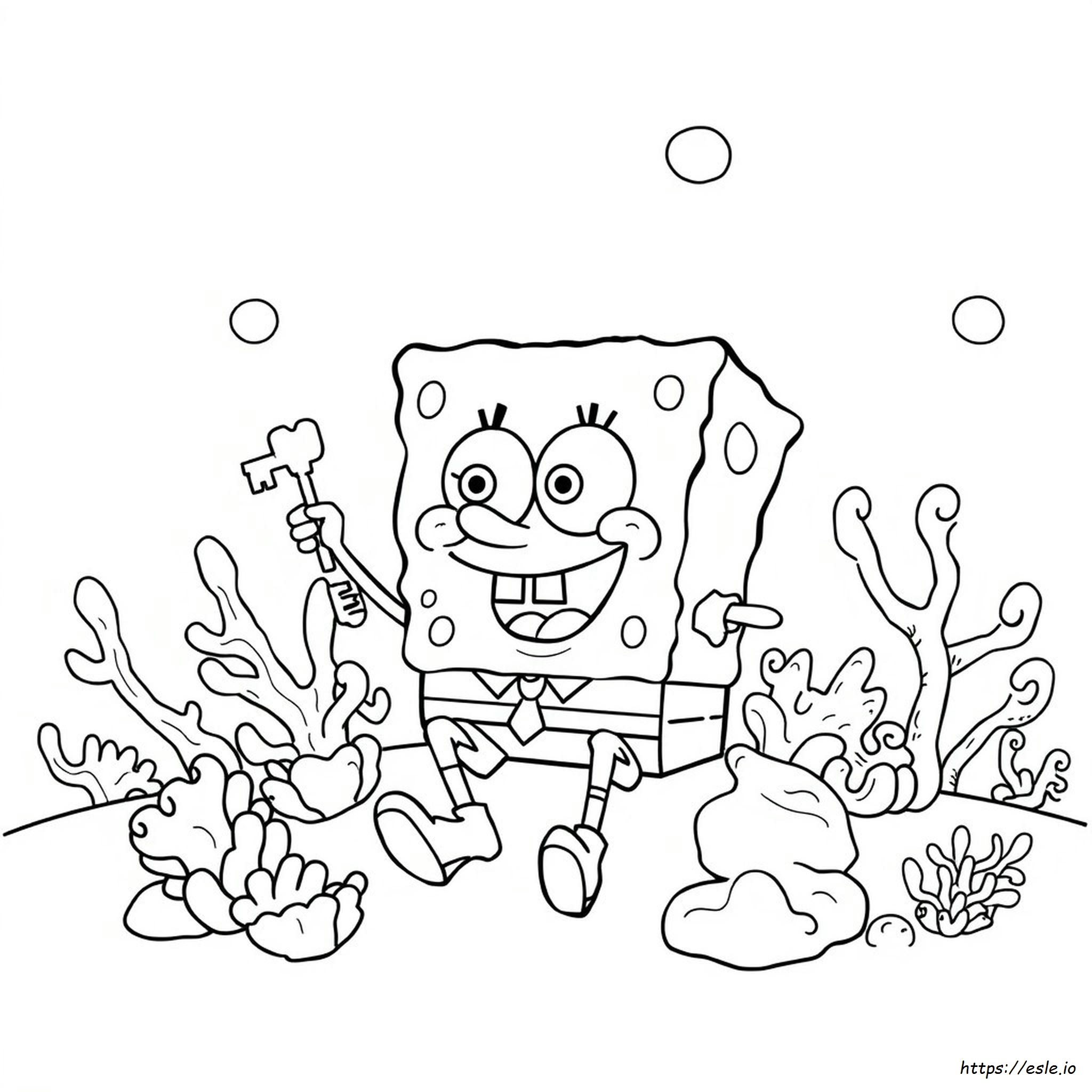 Spongebob Da Colorare Gratis