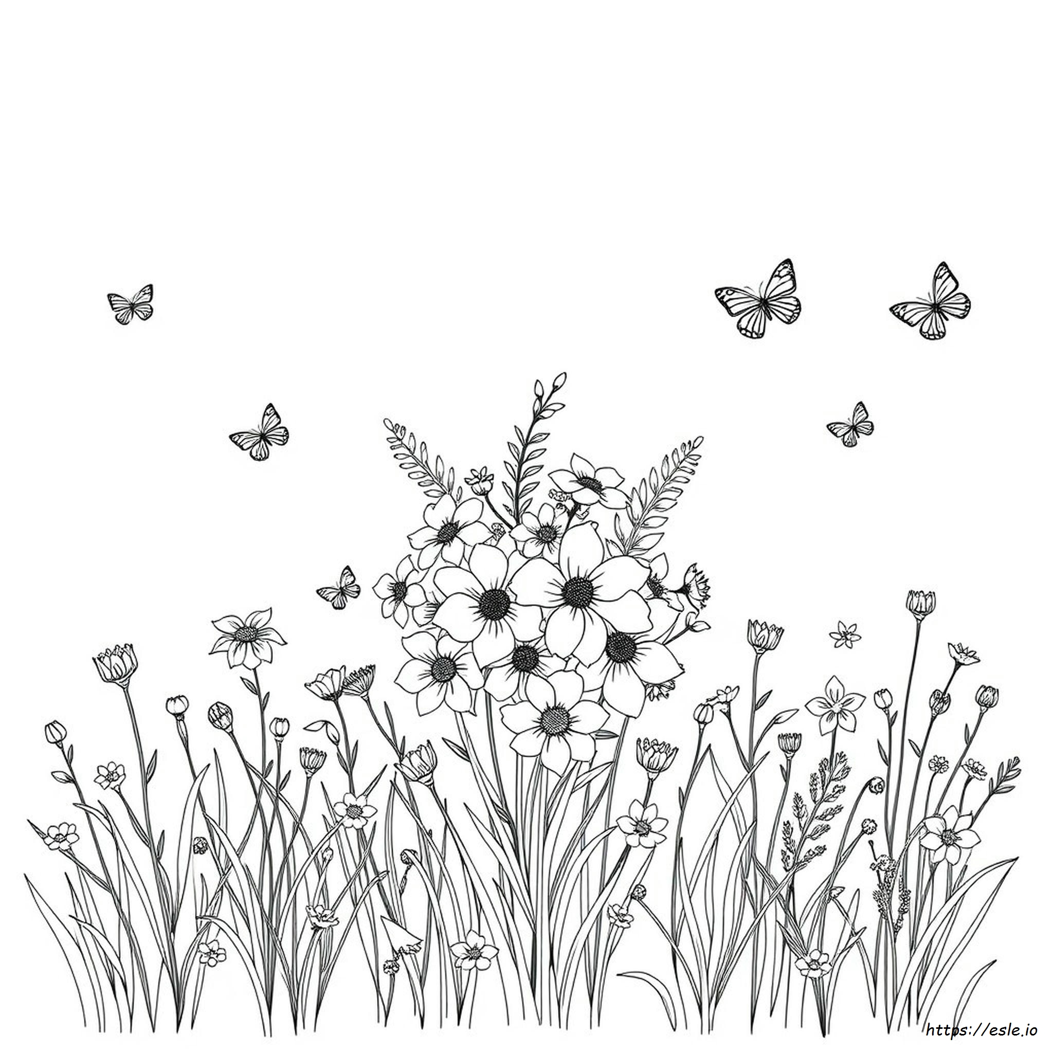 Kostenlose Blumen Ausmalbilder Für Erwachsene