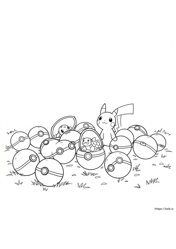 Mewarnai Semua 151 Gambar Mewarnai Pokemon