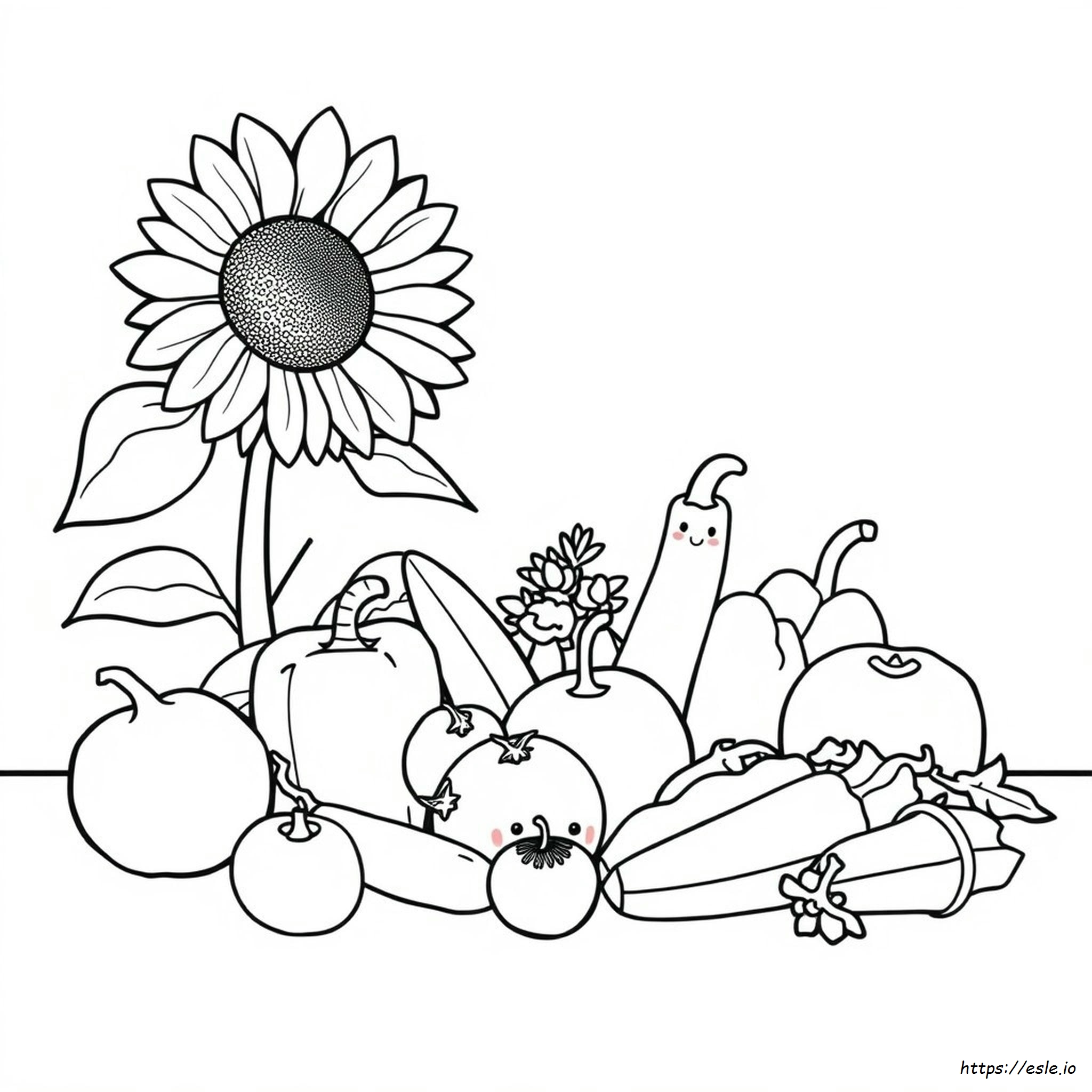 Healthy Colouring Pages