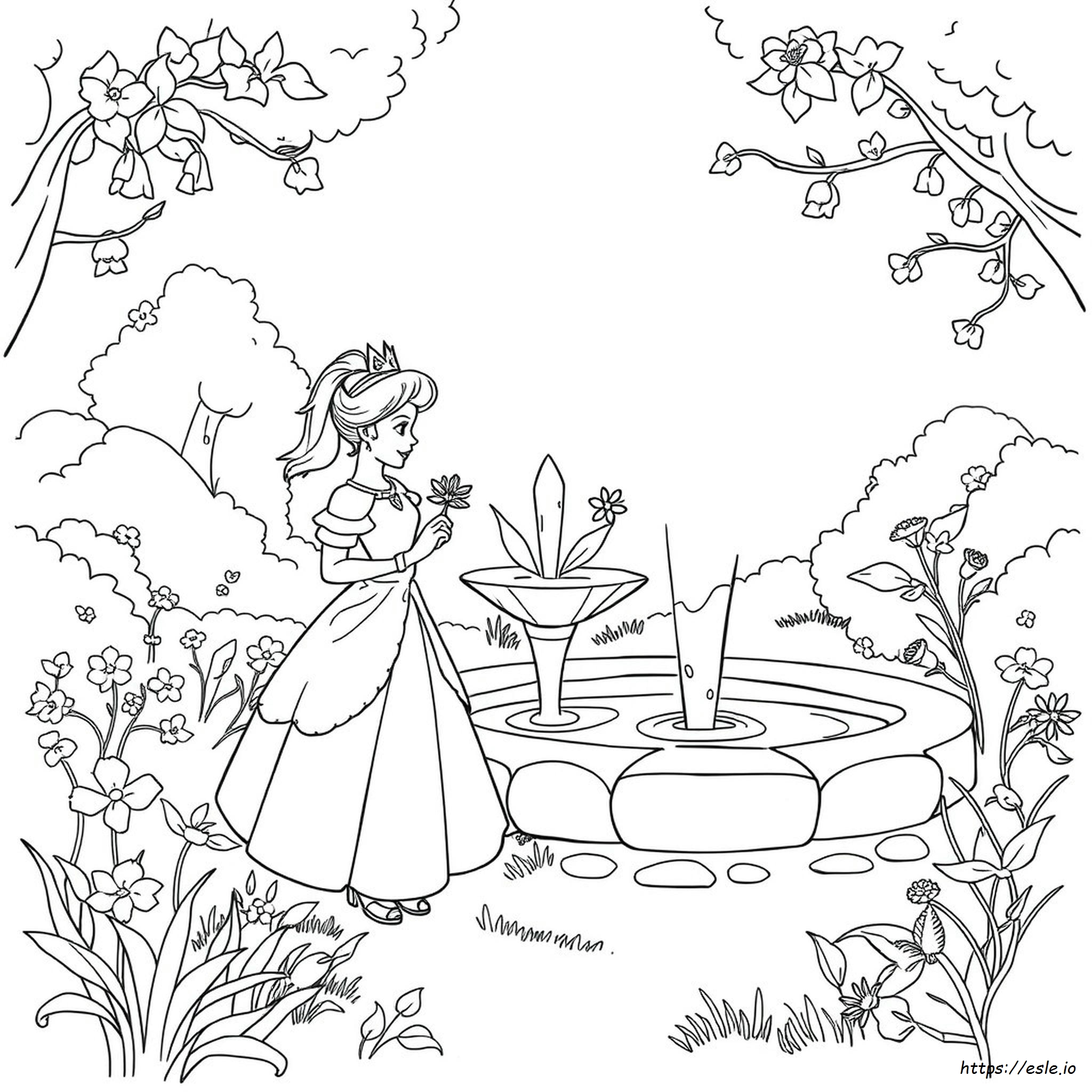 Páginas Para Colorear De Princesas Disney Gratis