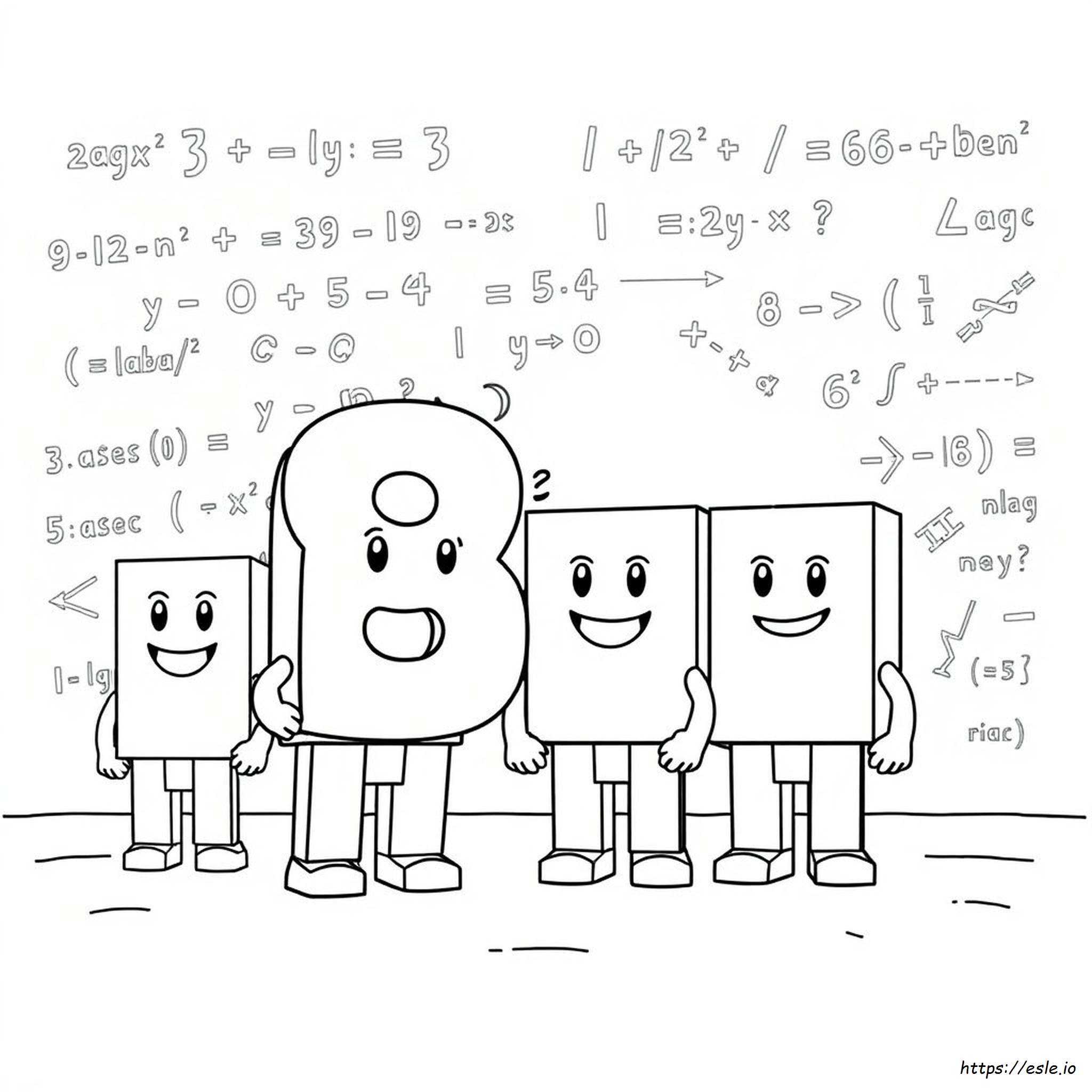 Numberblocks 80 Disegni Da Colorare