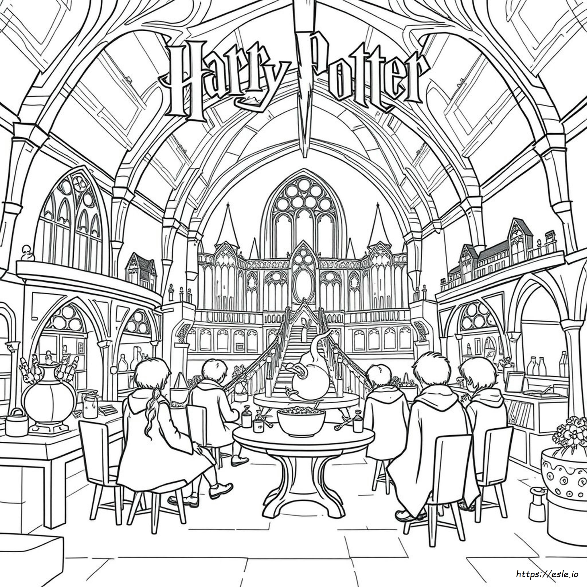 Coloriages Harry Potter À Imprimer Gratuits