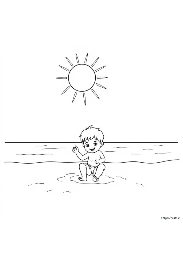 Fun In The Sun Coloring Pages