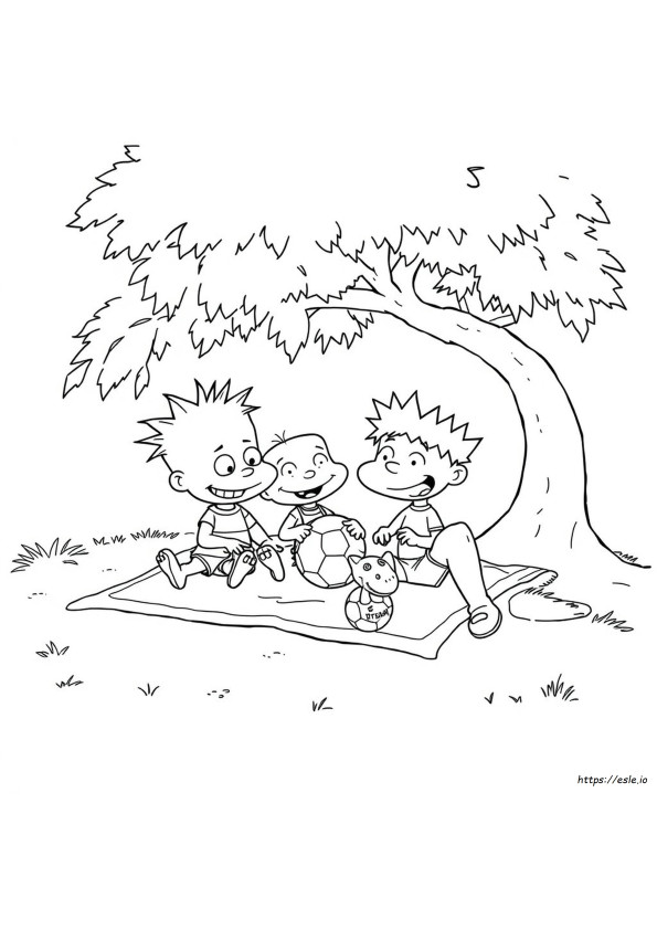 Lembar Mewarnai Rugrats