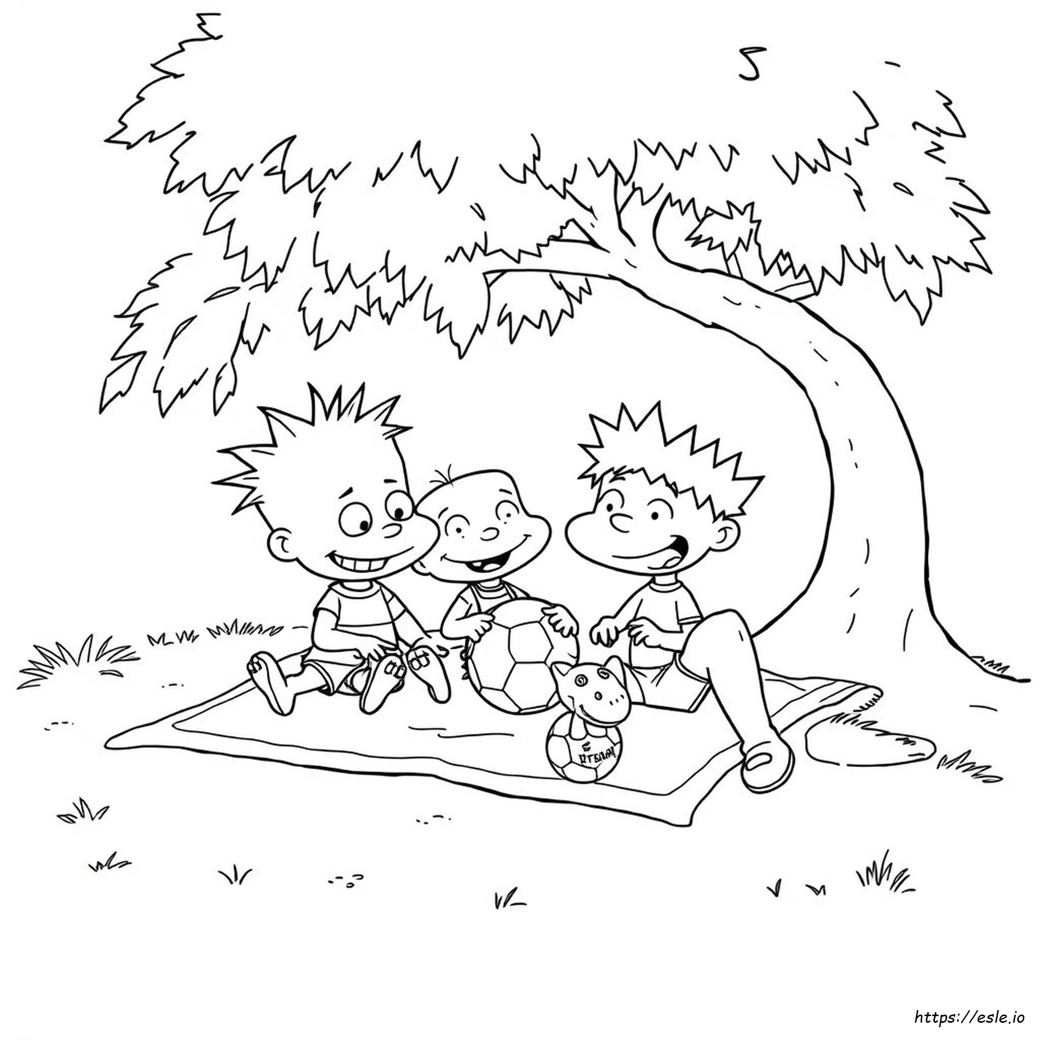 Hojas Para Colorear De Rugrats