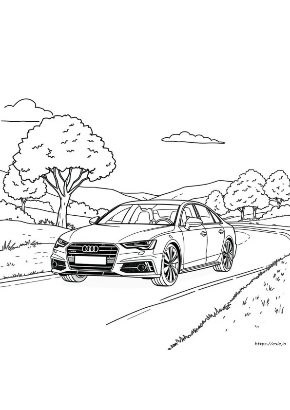 Desene De Colorat Audi A6