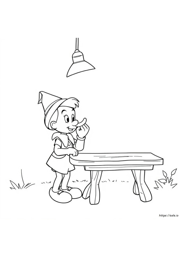 Pinocchio Coloring Pages Free