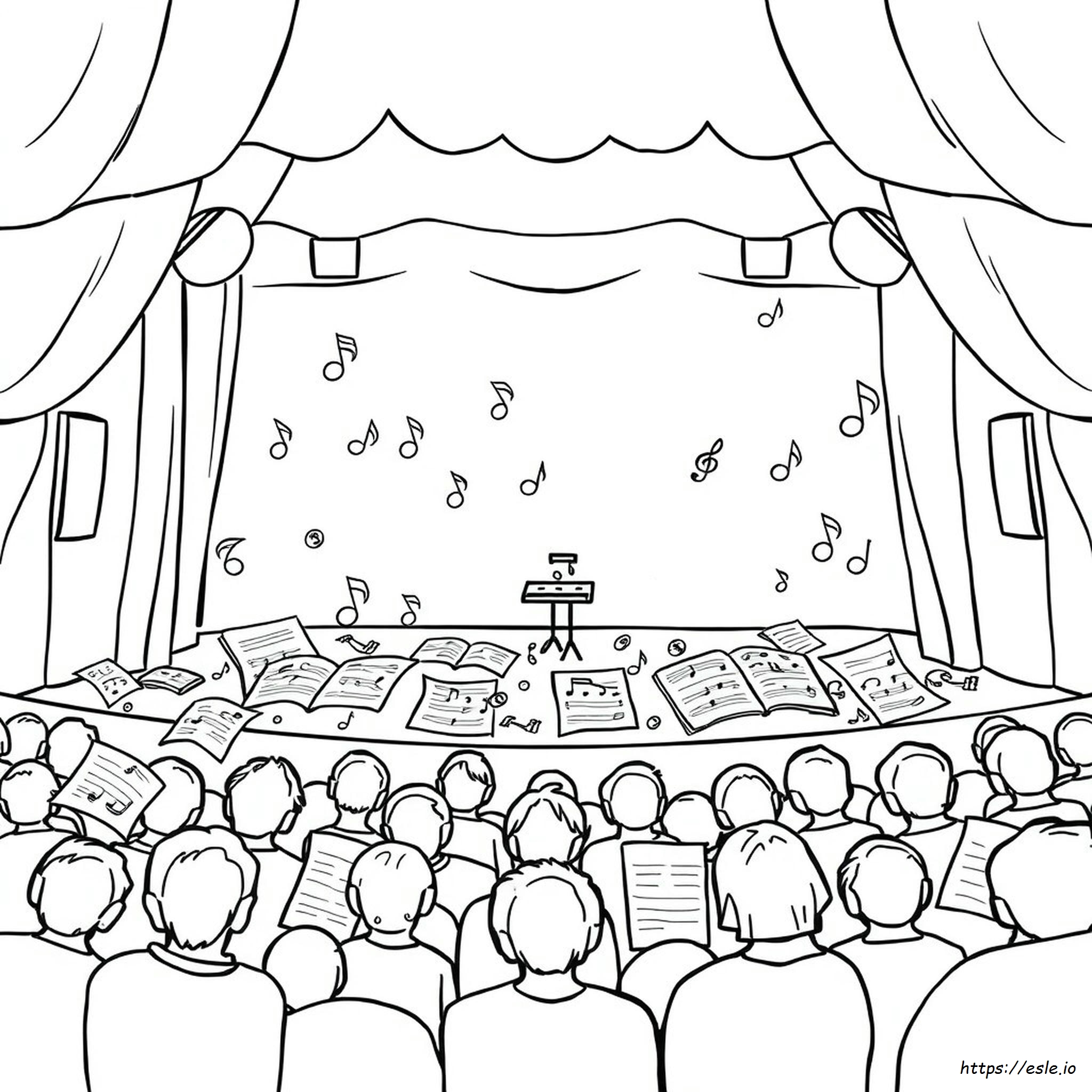 Dibujos De Música Para Colorear