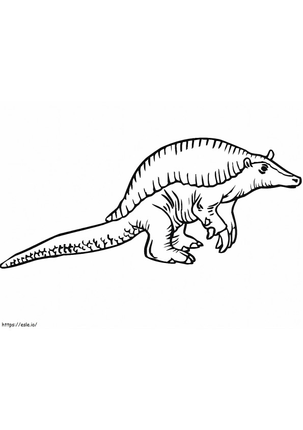 Giant Armadillo coloring page