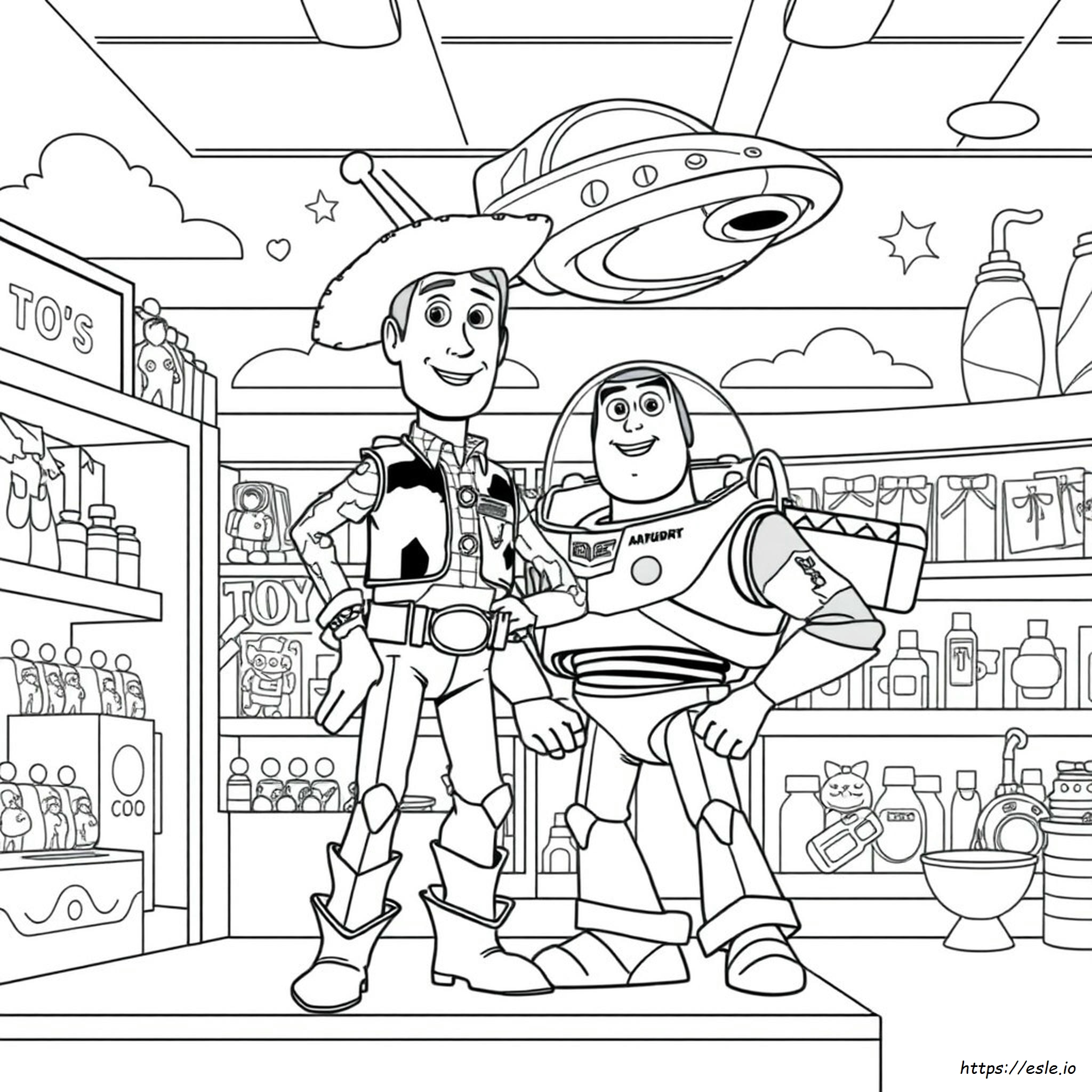 Toystory Coloring Page