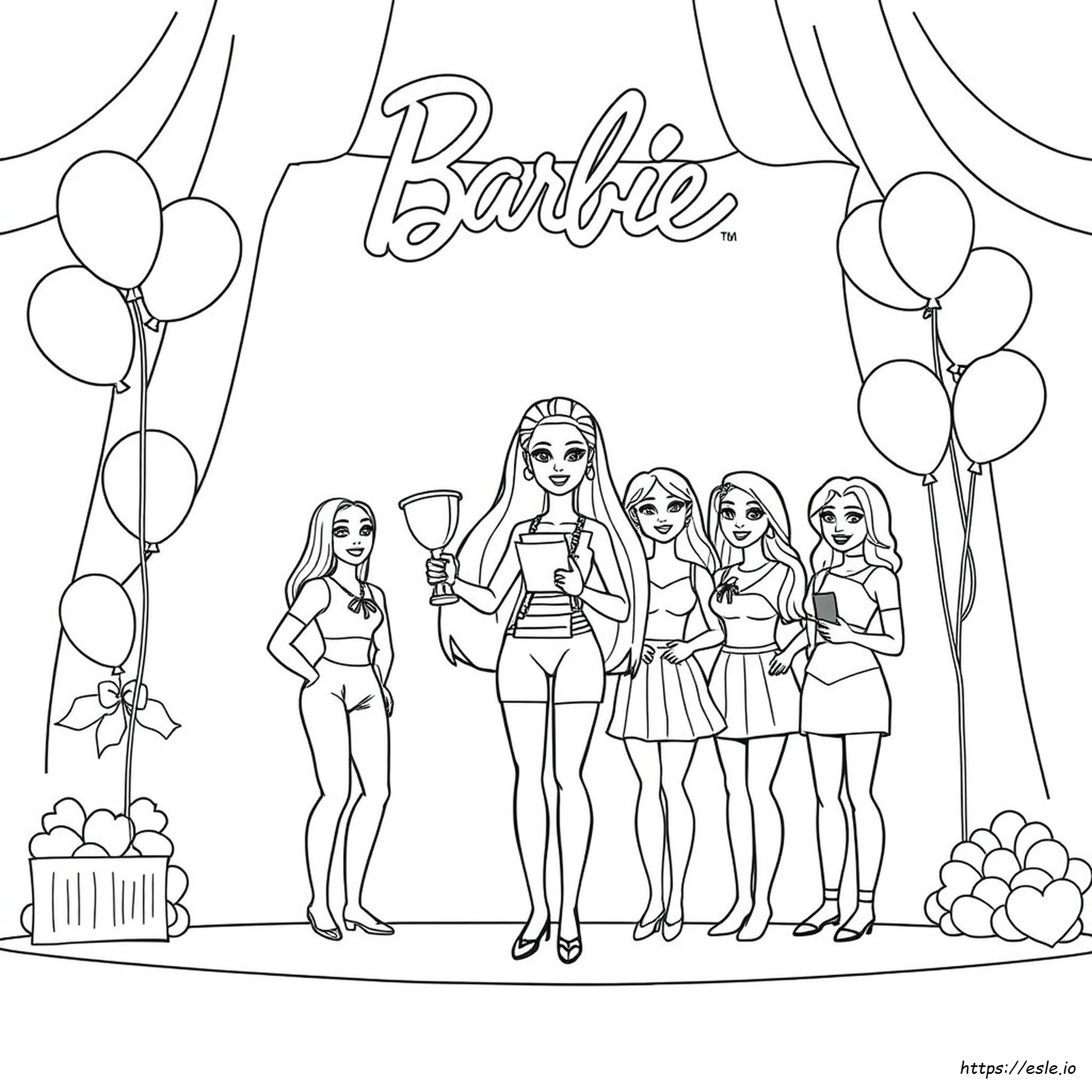 Libro Da Colorare E Attività Di Barbie