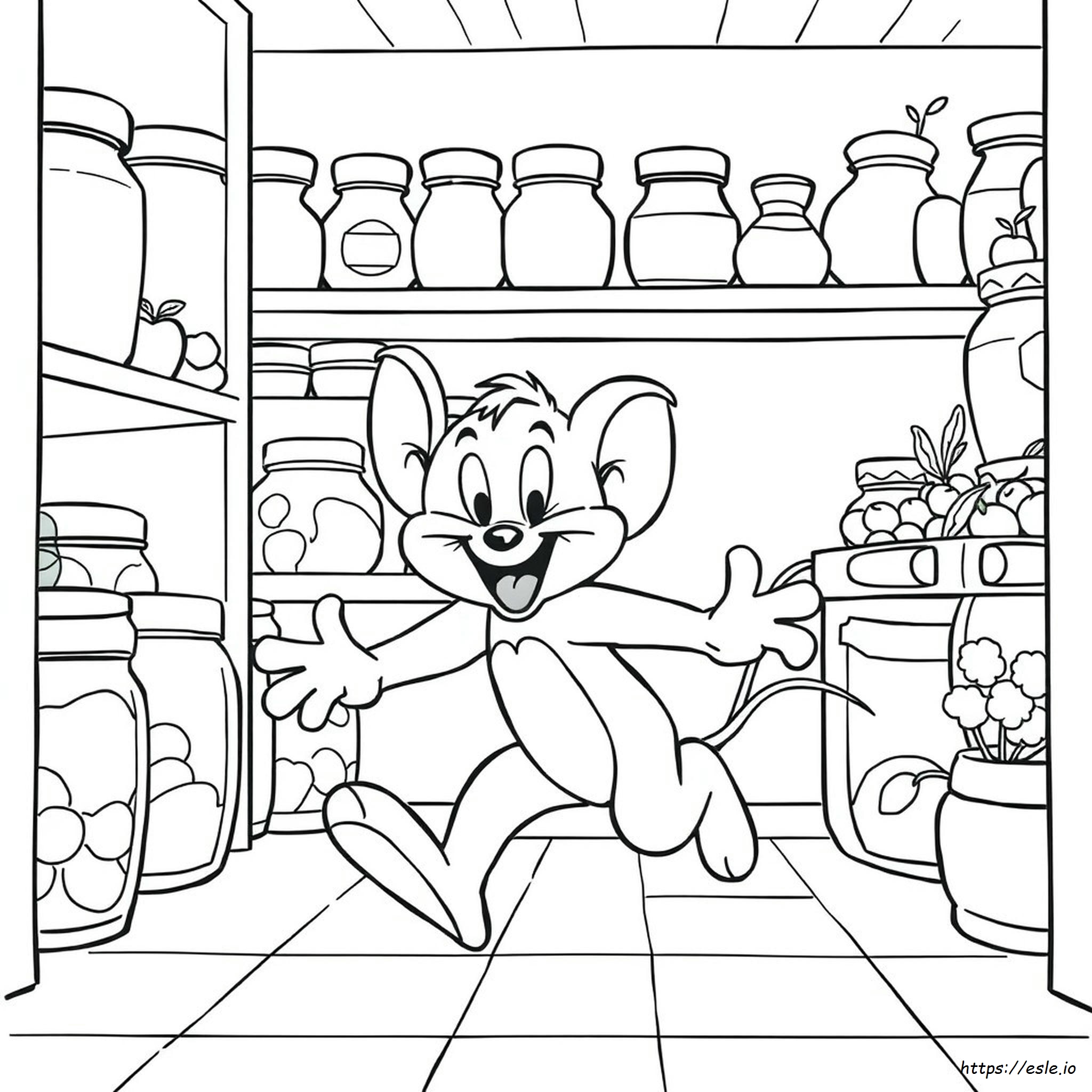 Jerry Mouse Coloring Pages
