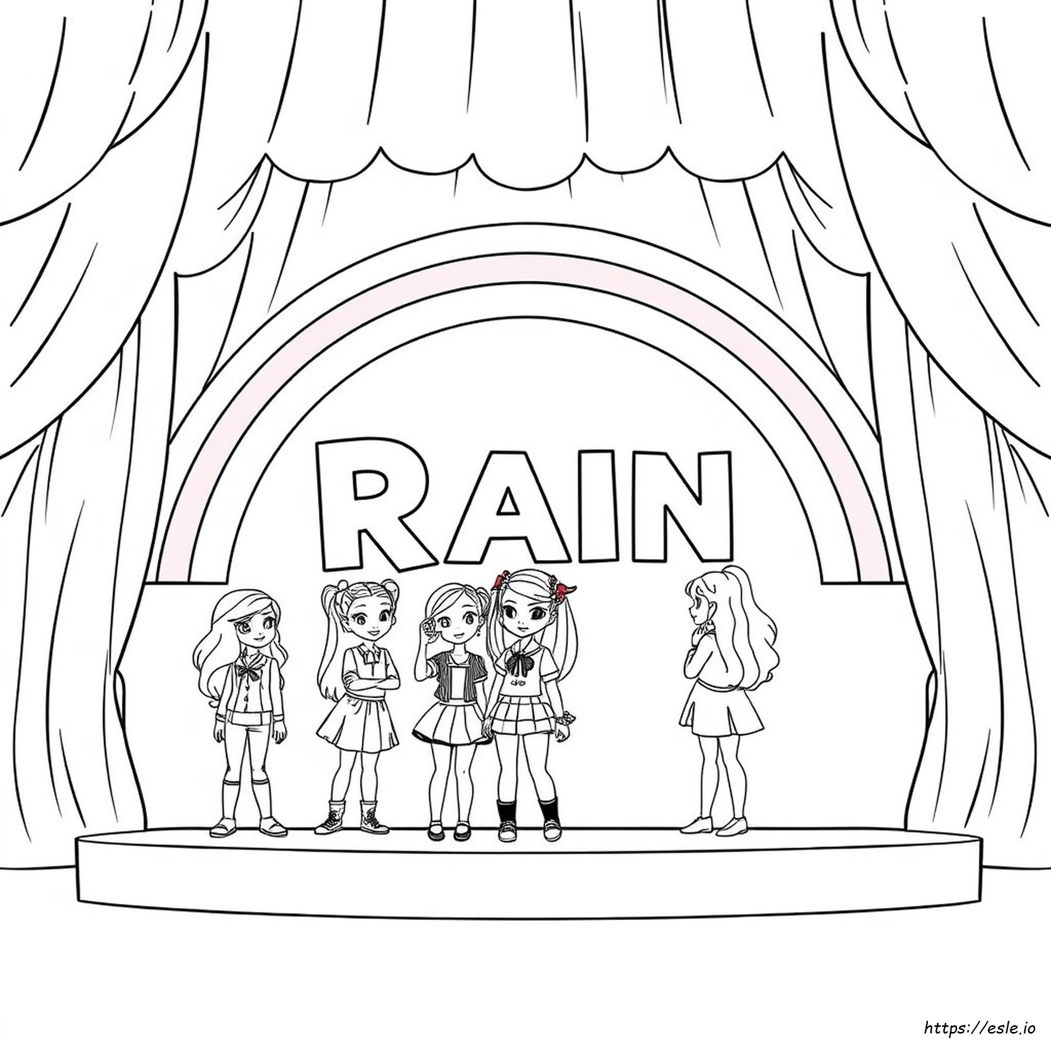 Kolorowanki Rainbow High Coloring Pages