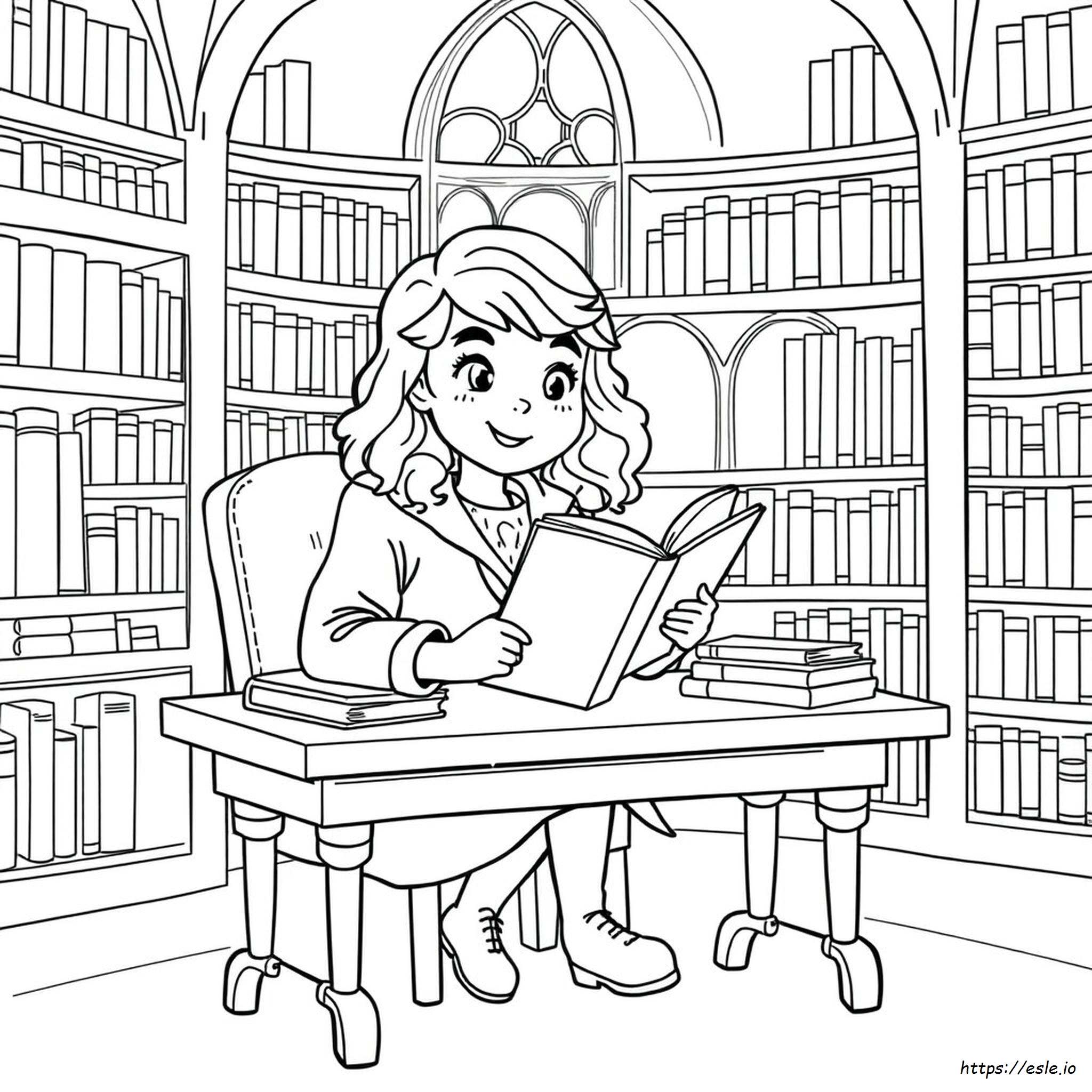 Coloriages Mignonne Hermione