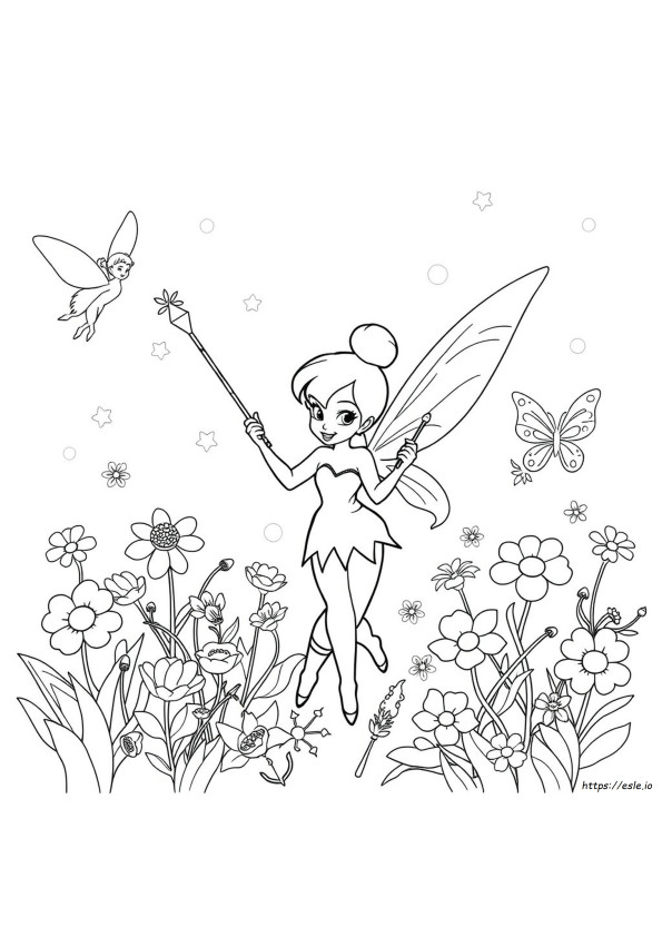 Dibujos De Campanita Para Colorear