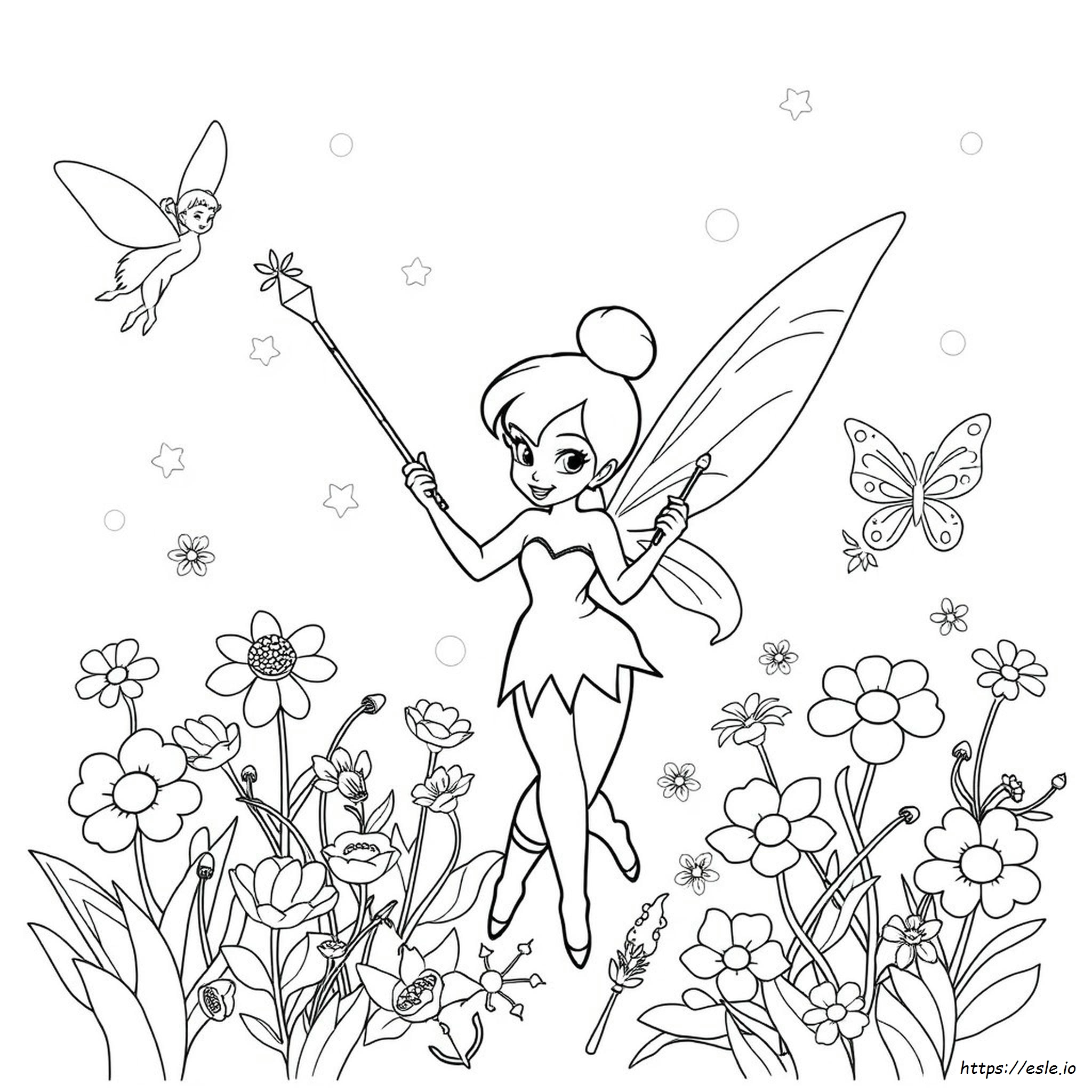 Tinkerbell Colouring Pictures