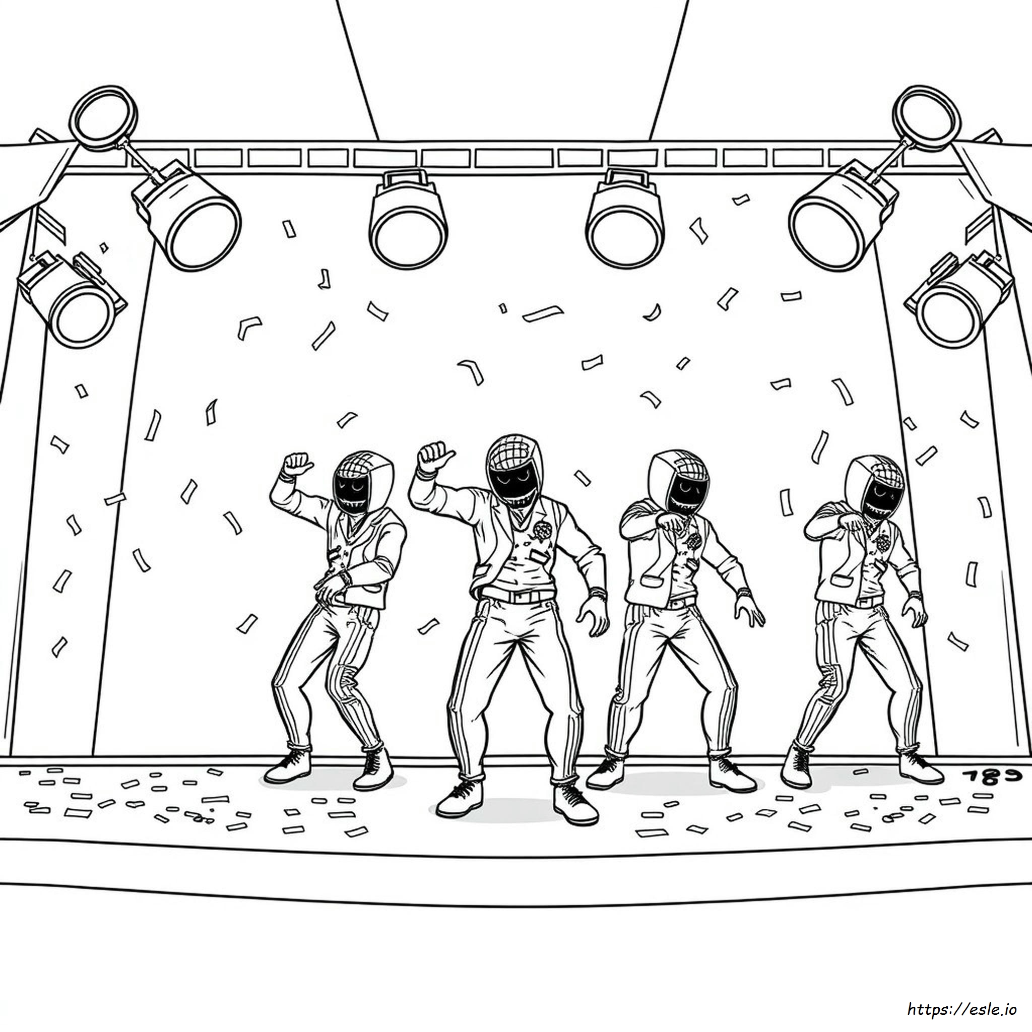 Jabbawockeez Disegni Da Colorare