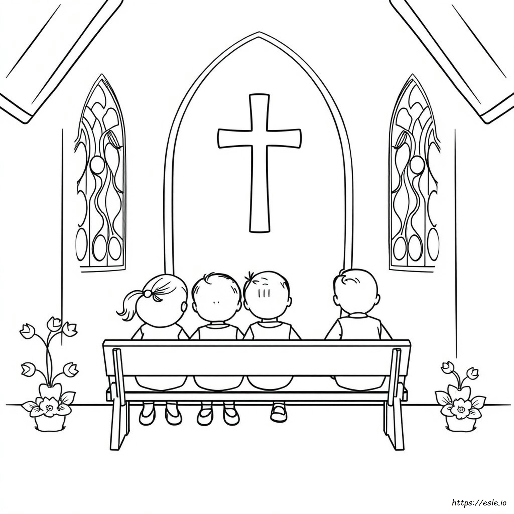 Disegni Religiosi Da Colorare Per Bambini In Età Prescolare